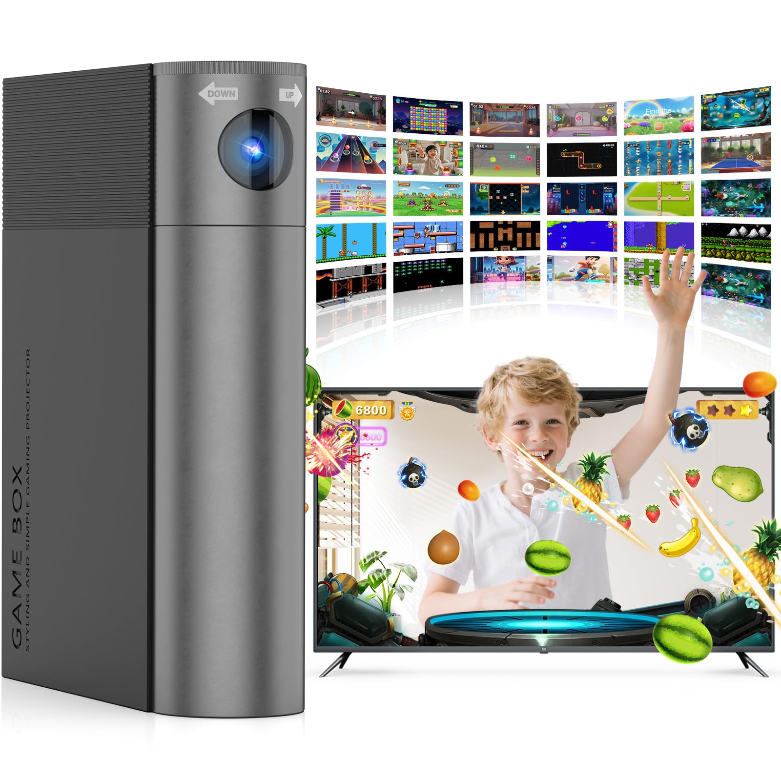 Console Giochi TV per Bambini con Sensore di Movimento AR