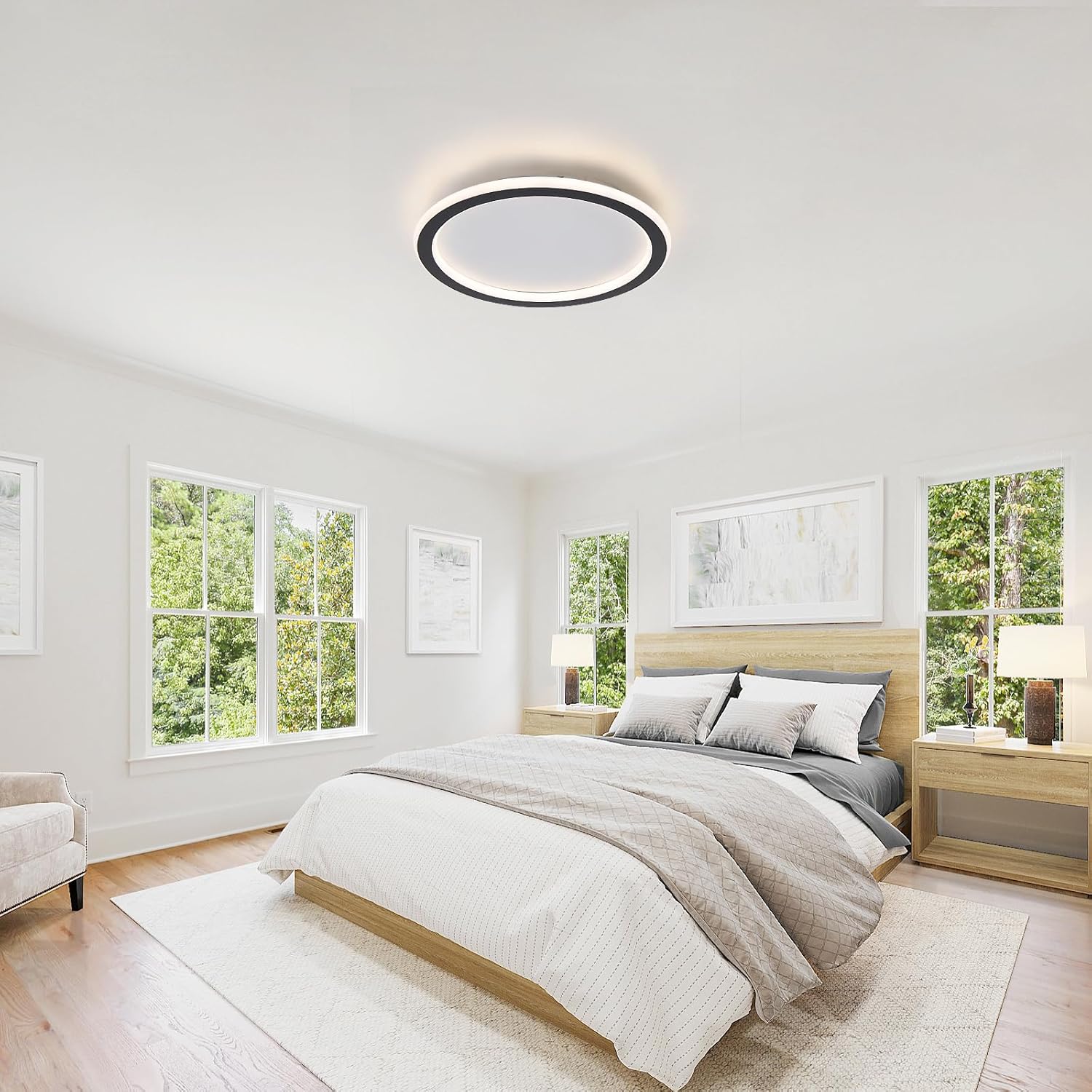 Schindora Plafoniera LED Soffitto Dimmerabile 20W - immagine 4