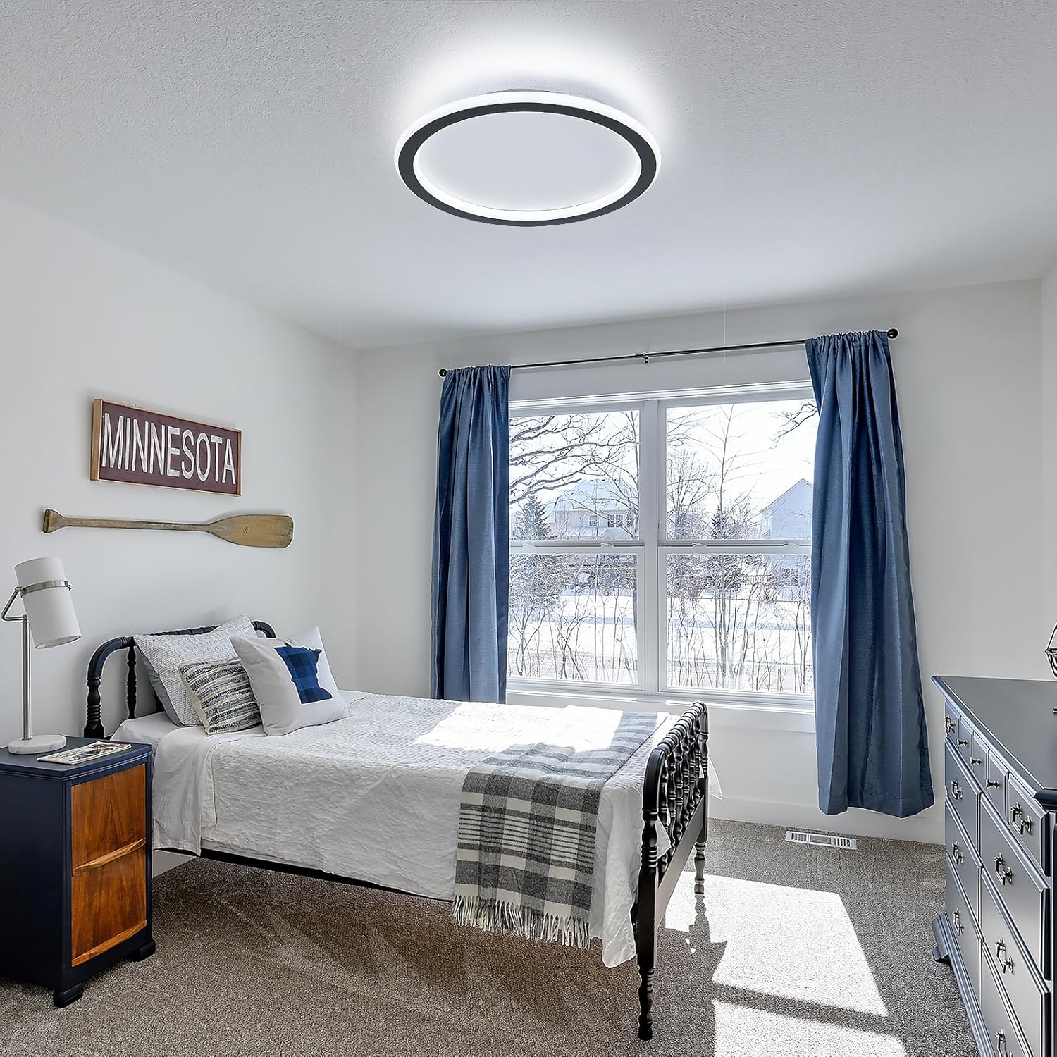 Schindora Plafoniera LED Soffitto Dimmerabile 20W - immagine 6