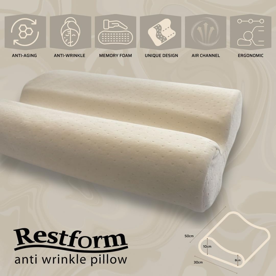 Restform Cuscino Antirughe 50x30x10 cm - immagine 4