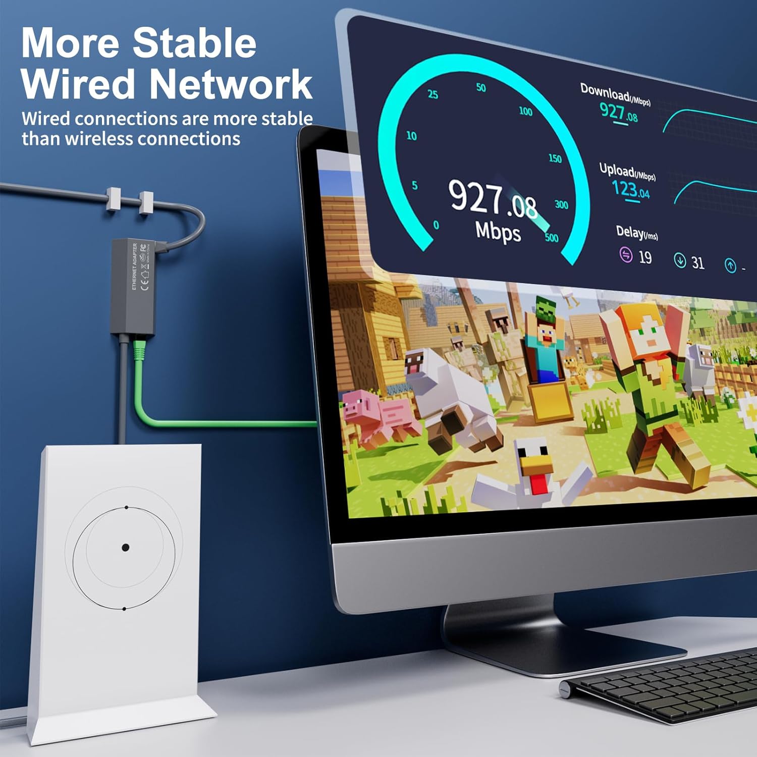 Adattatore Ethernet per Star-link Rectangle Dish V2 - immagine 4