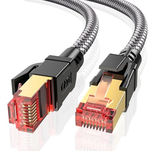 Ltemziiy Cat 8 Cavo Ethernet 2M Intrecciato