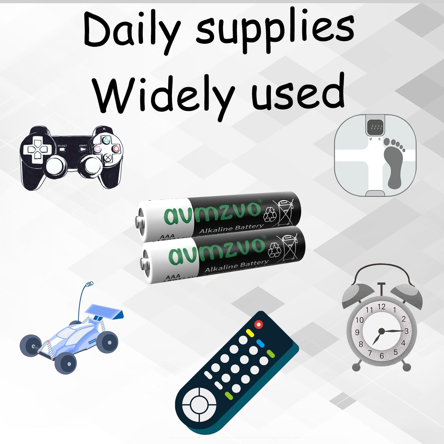 AAA Batterie LR03 200 Pezzi 1,5V - immagine 3