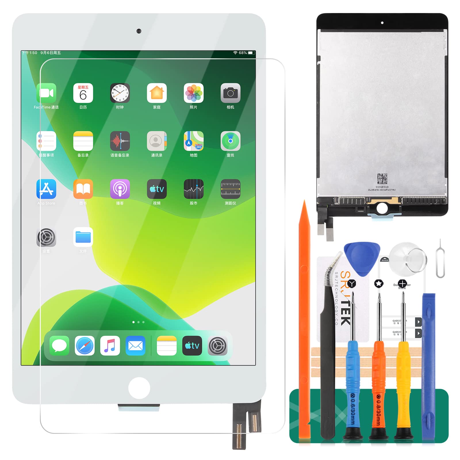 Sostituzione Schermo per iPad Mini 4 7.9" 2015, Bianco