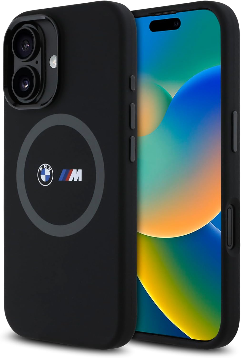 Cg Mobile BMW HC M - Custodia per iPhone 16, Nera - immagine 1