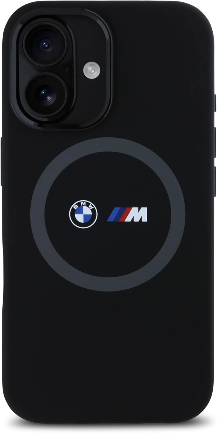 Cg Mobile BMW HC M - Custodia per iPhone 16, Nera - immagine 3