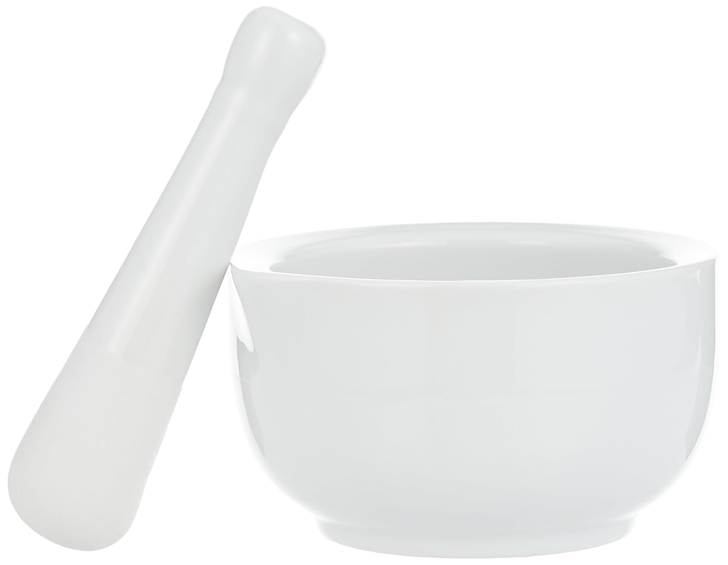 Fackelmann Pestello e Mortaio 11 cm in Porcellana, Bianco - immagine 4