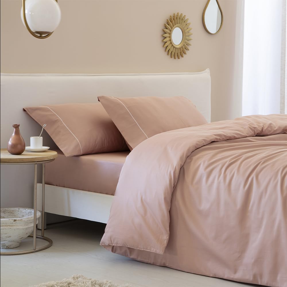 Cotton Artean Copripiumino Raso Cotone Egiziano 300 Fili