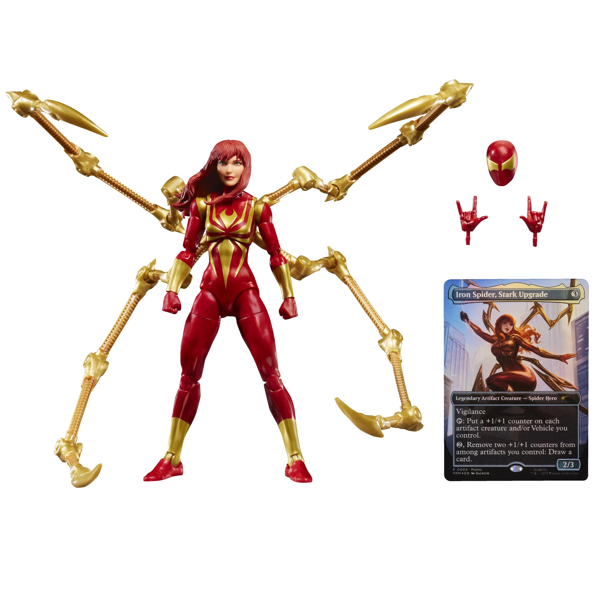 Marvel Legends Series - Mary Jane Watson (Iron Spider) 15cm