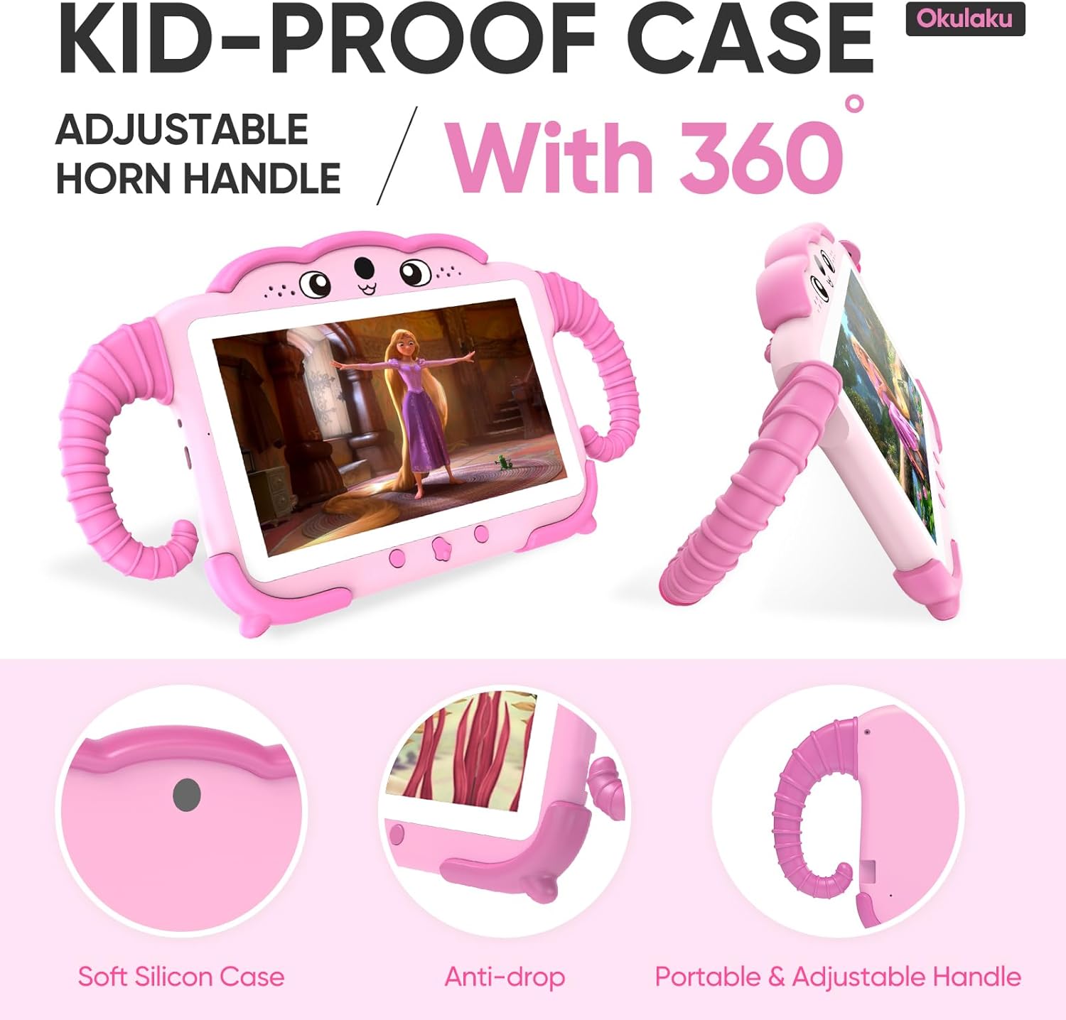 Tablet Android 7 Pollici per Bambini 2GB RAM + 32GB - immagine 5