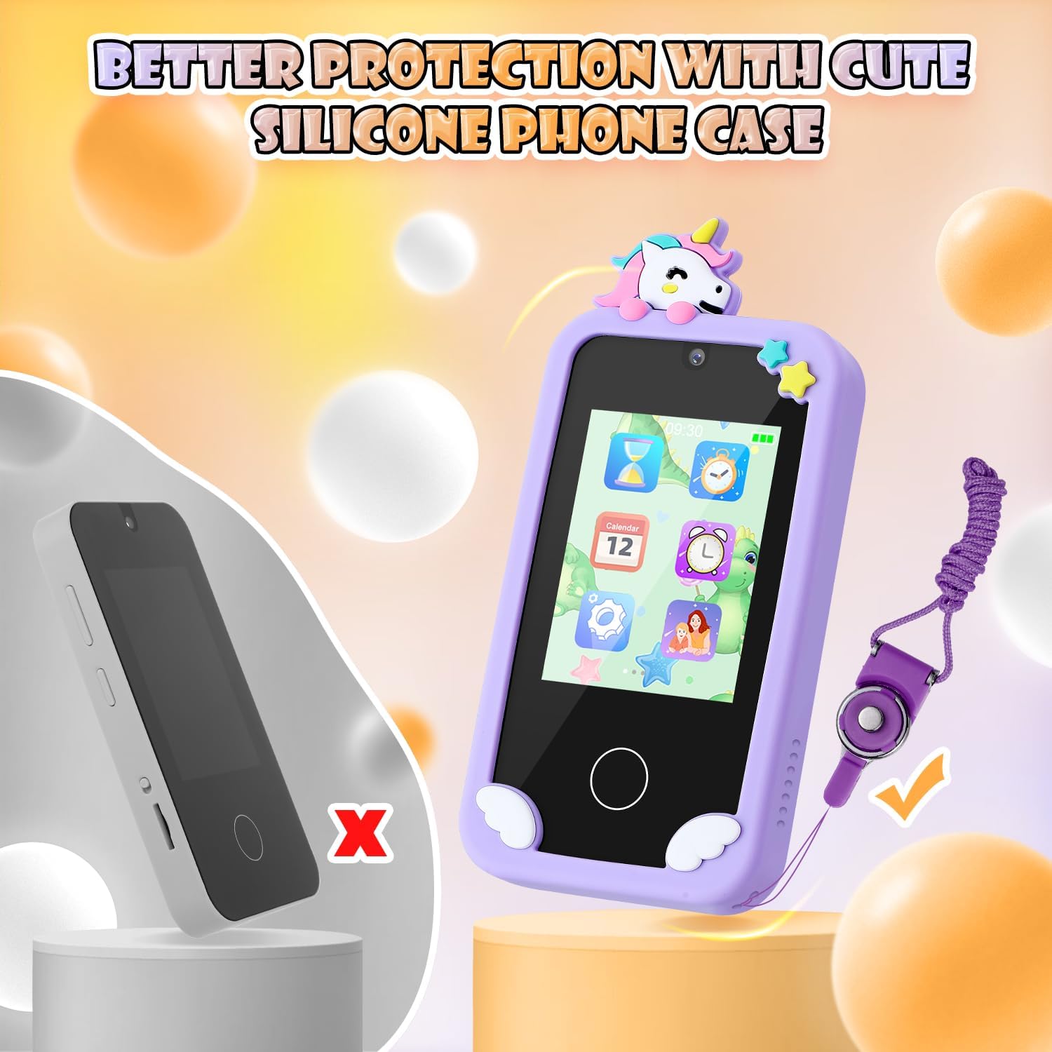 Weslery Cellulare per Bambini con Touchscreen - immagine 6