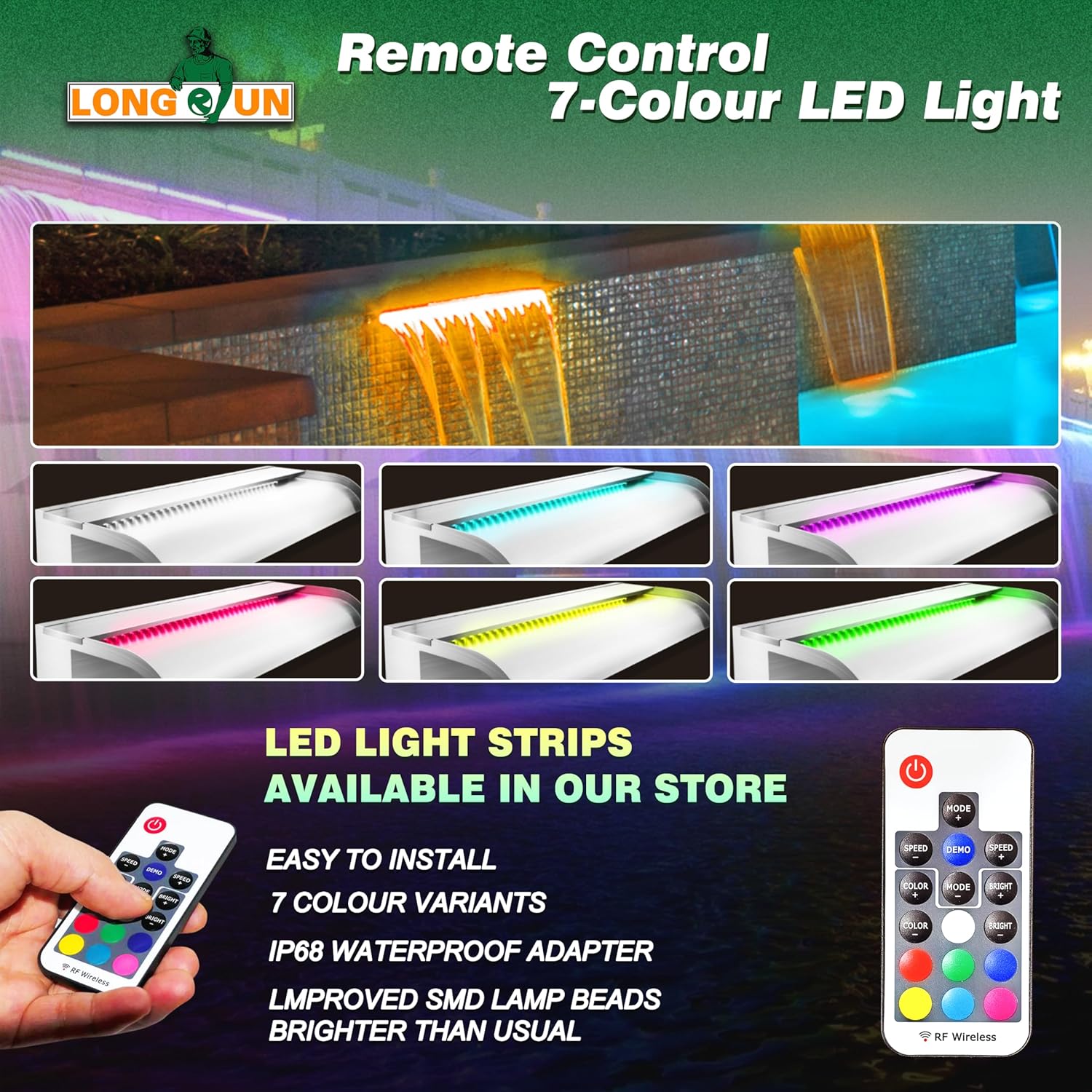 Longrun 90 cm in acciaio inox curvo - immagine 4