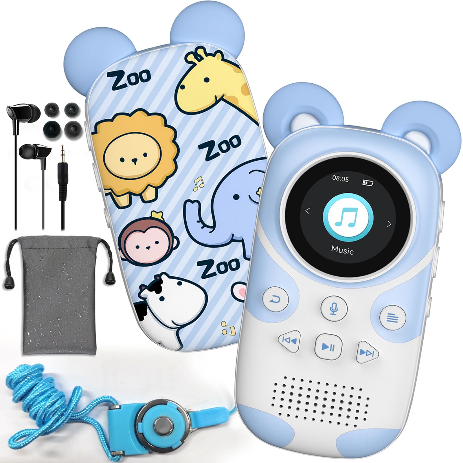 Lettore MP3 per Bambini 64GB Bluetooth 5.3