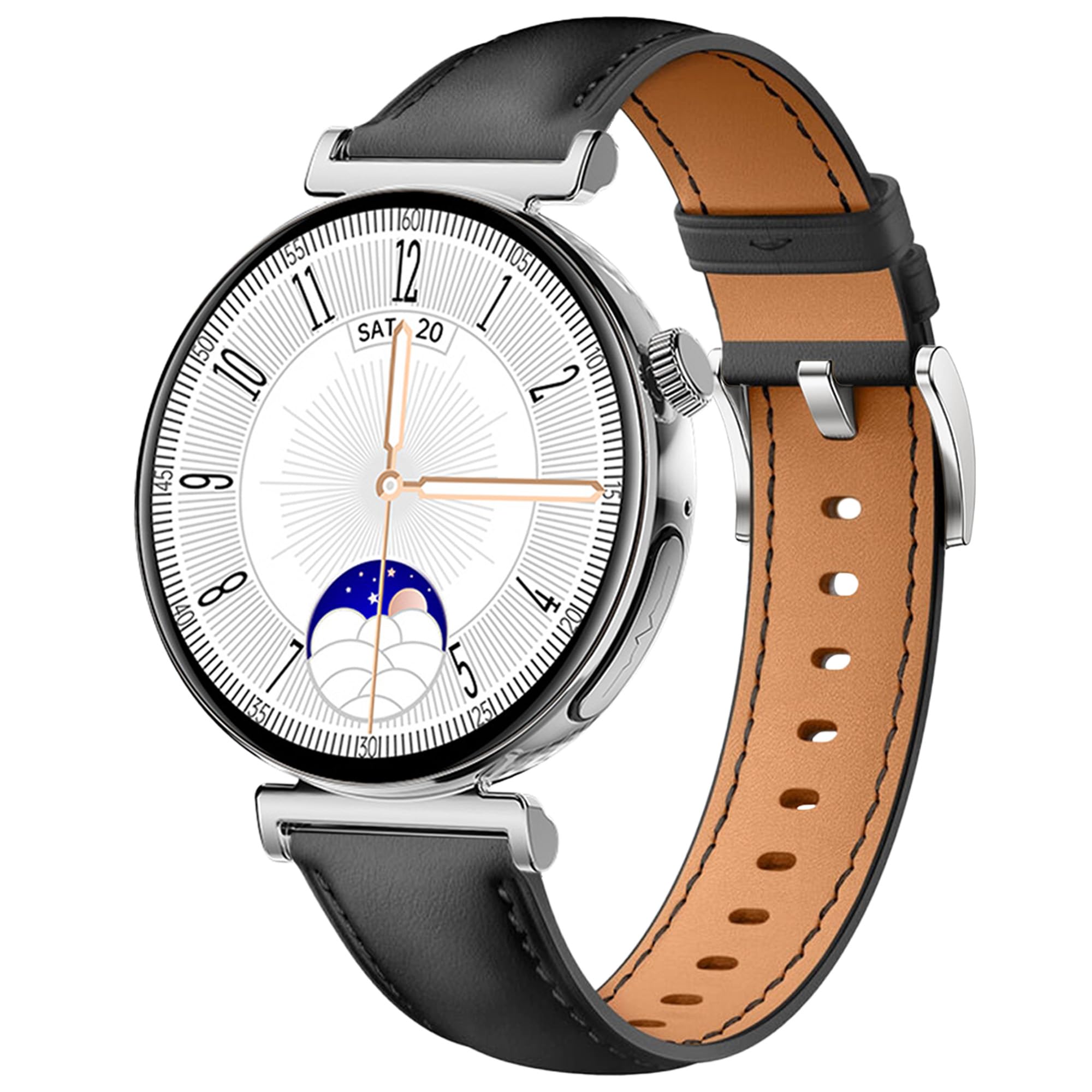 Knauermann PRO 3 Mini (2024) Argento, argento, Normal, Pelle bovina marrone