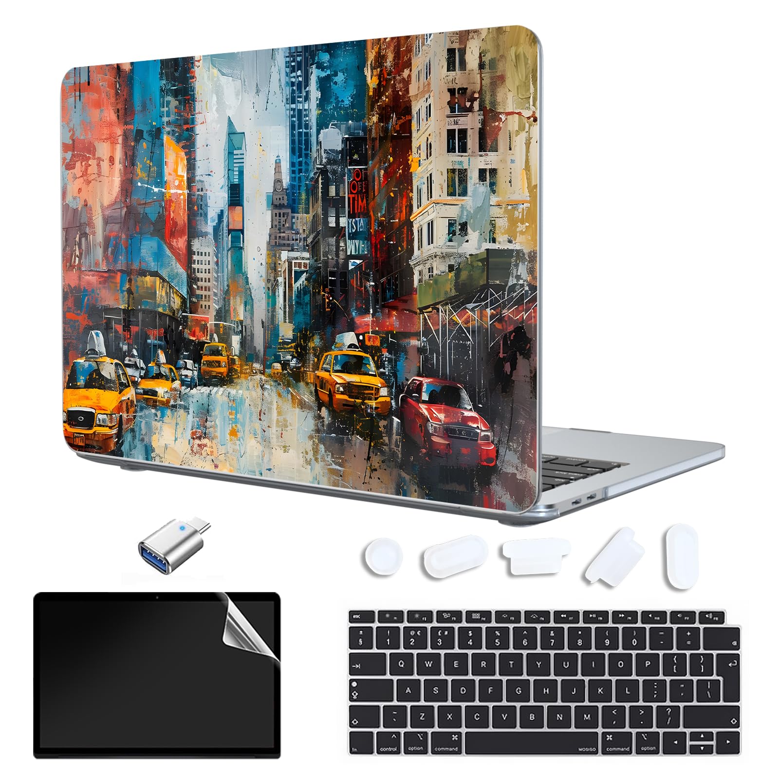 Custodia Rigida per MacBook Air 13 Pollici M1 A2337/A1932/A2179