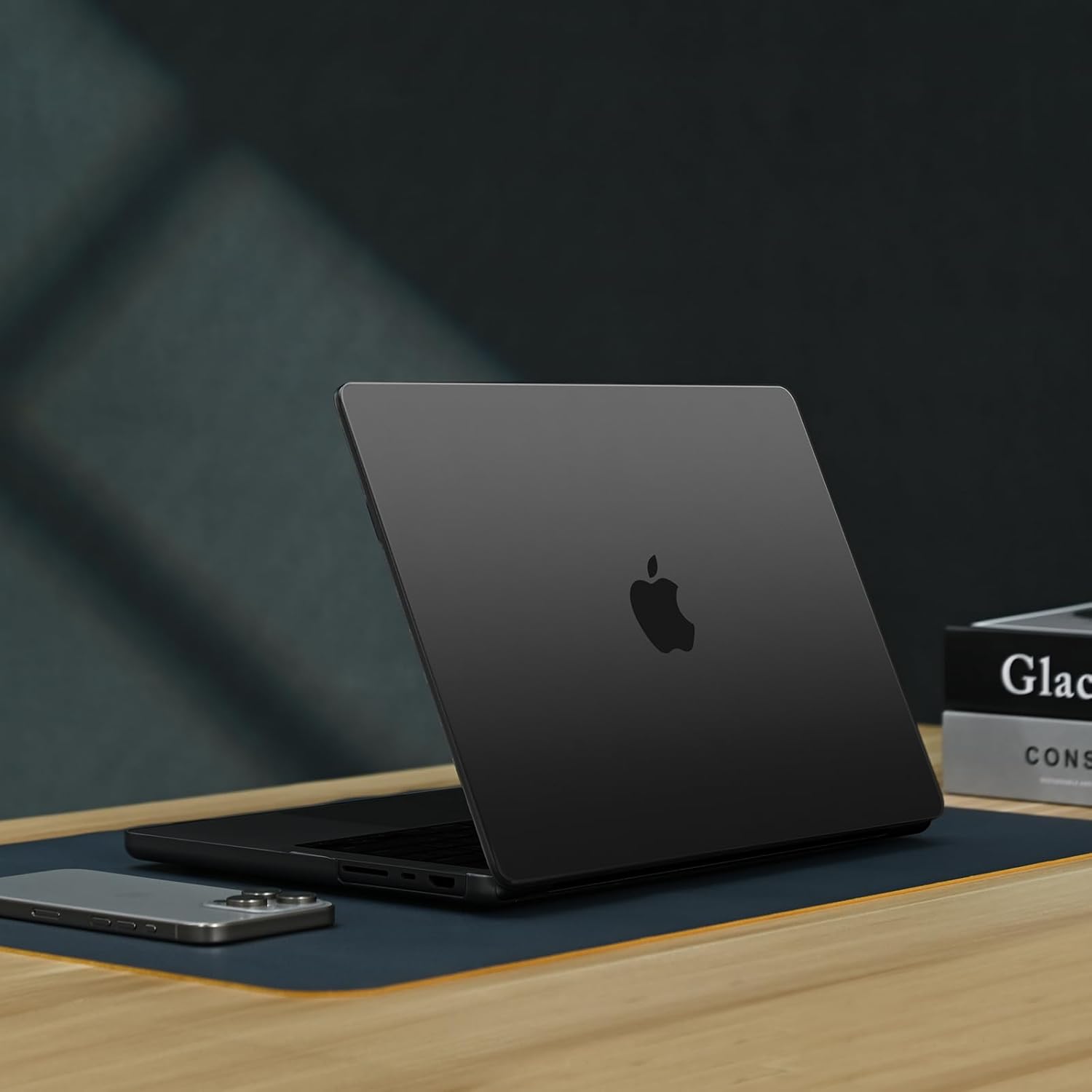 Eoocoo Cover Ultra Sottile per MacBook Pro 14 Pollici, Nero Siderale - immagine 7