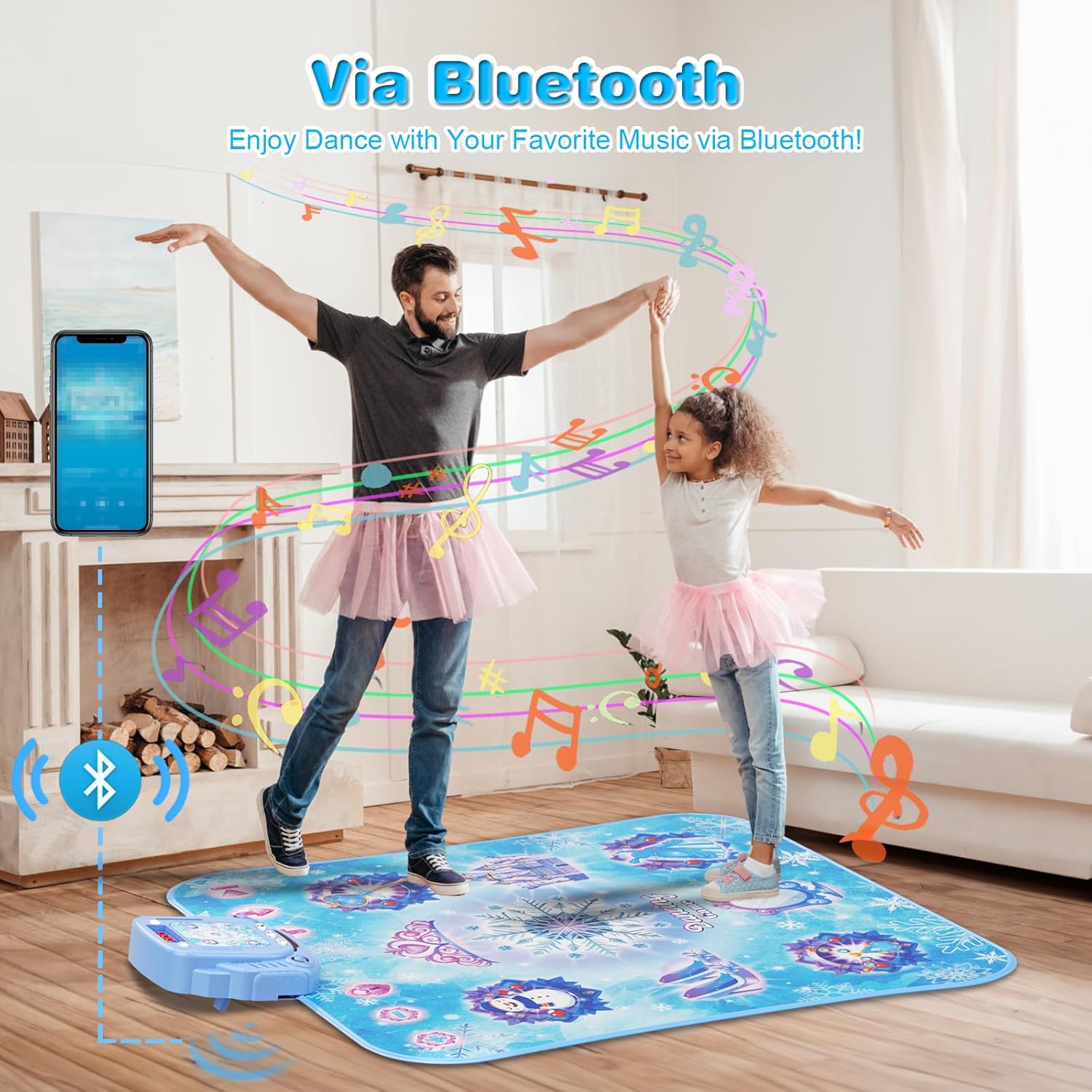 Tappetino da Ballo per Bambini con Bluetooth - immagine 4