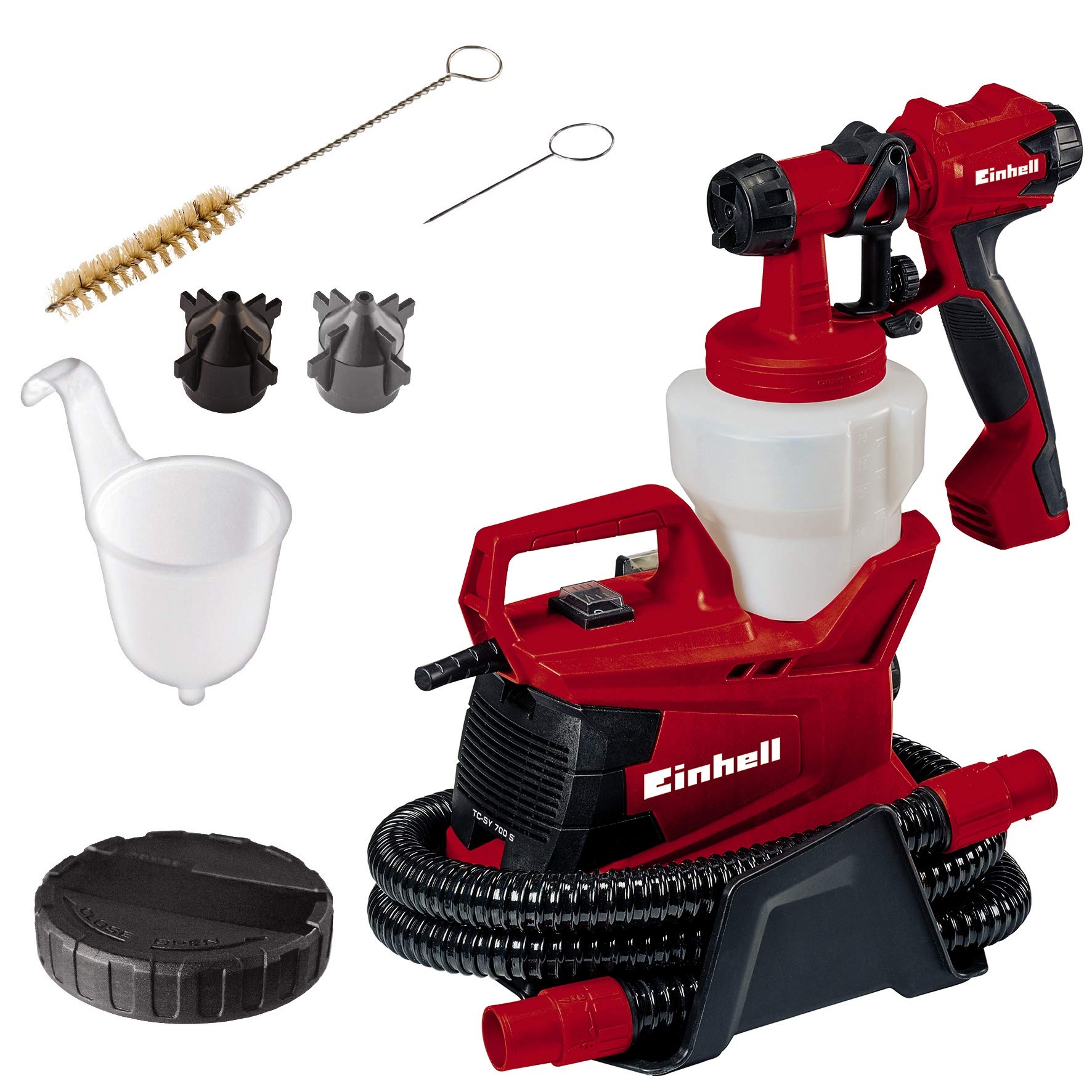 Einhell Kit Pistola Elettrica a Spruzzo per Vernice 700W