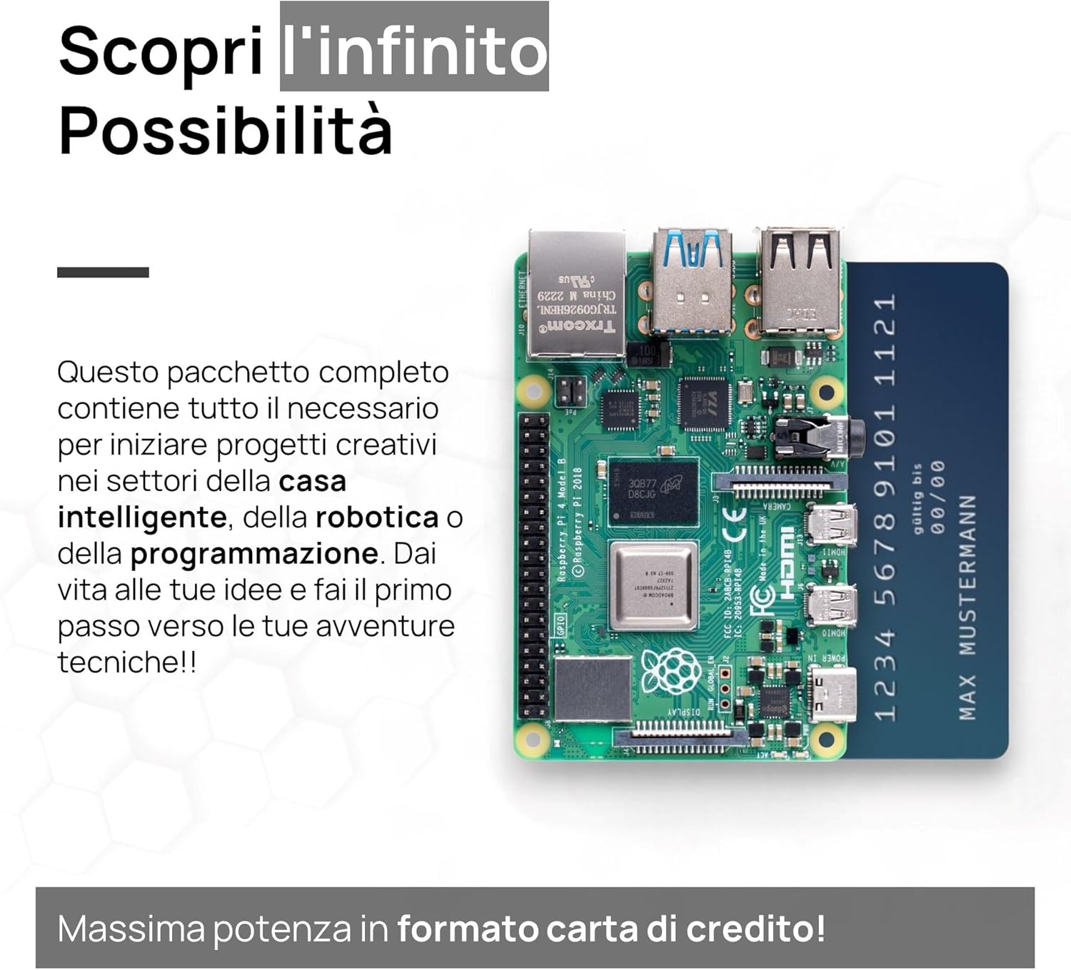 Raspberry Pi 4 2 GB Starter Kit - immagine 4