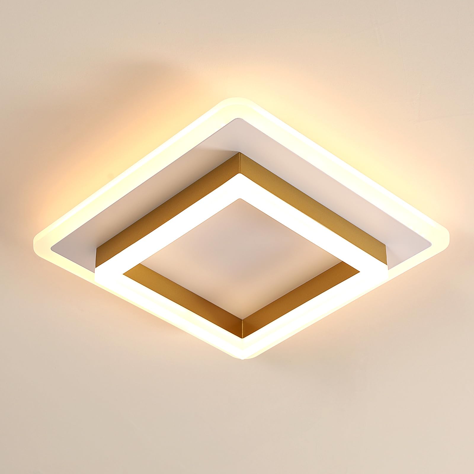 Delipop Plafoniera LED Soffitto Oro 30W 3600LM