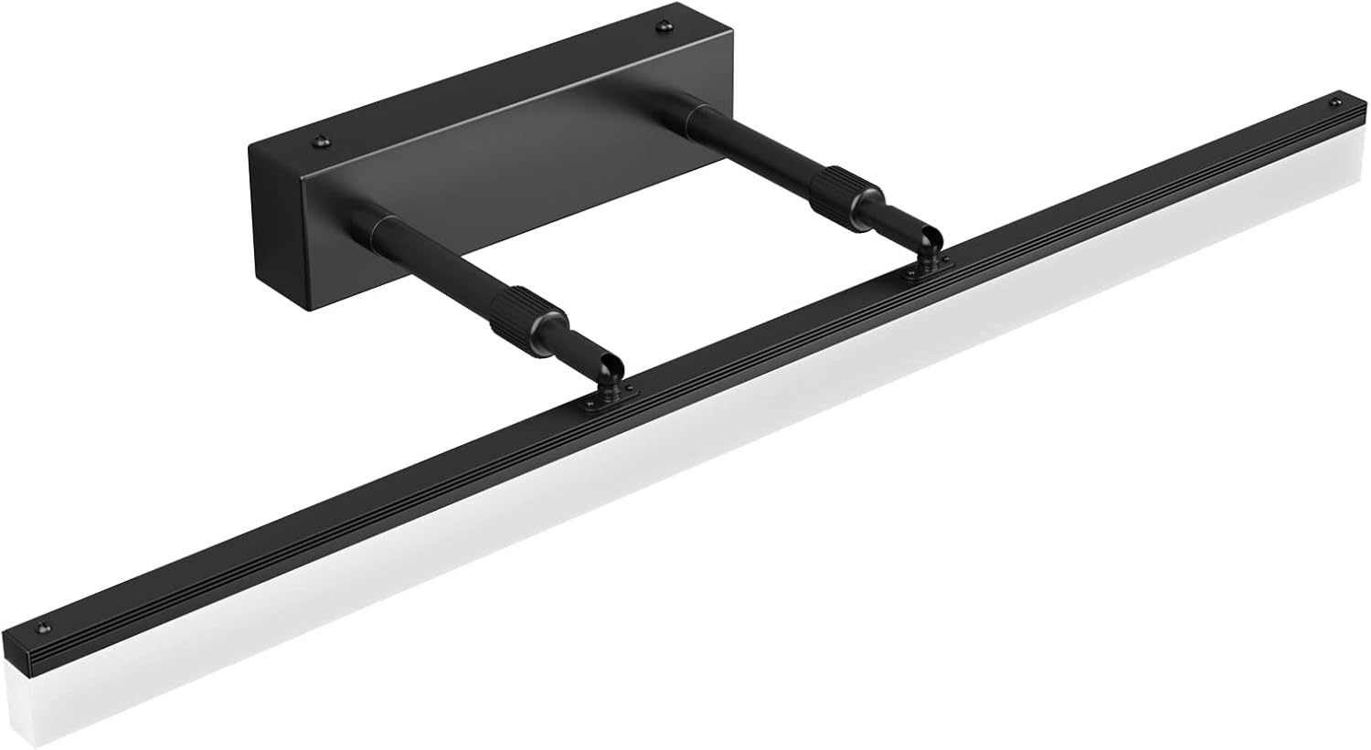 Klighten Lampada per Specchio LED Bagno 60CM 14W, Nero - immagine 1