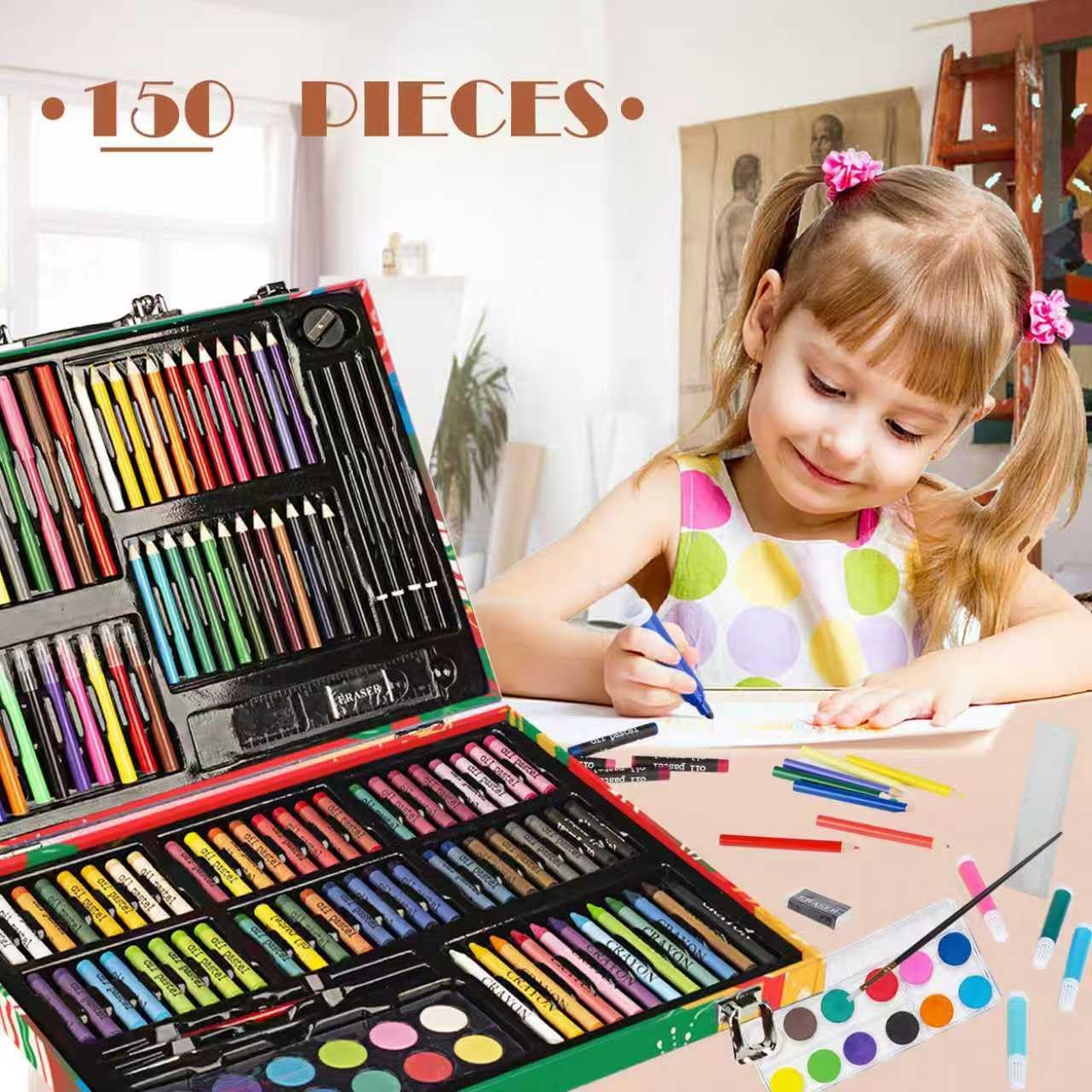 Kinspory Valigetta Colori Bambina 150 Pezzi - immagine 5
