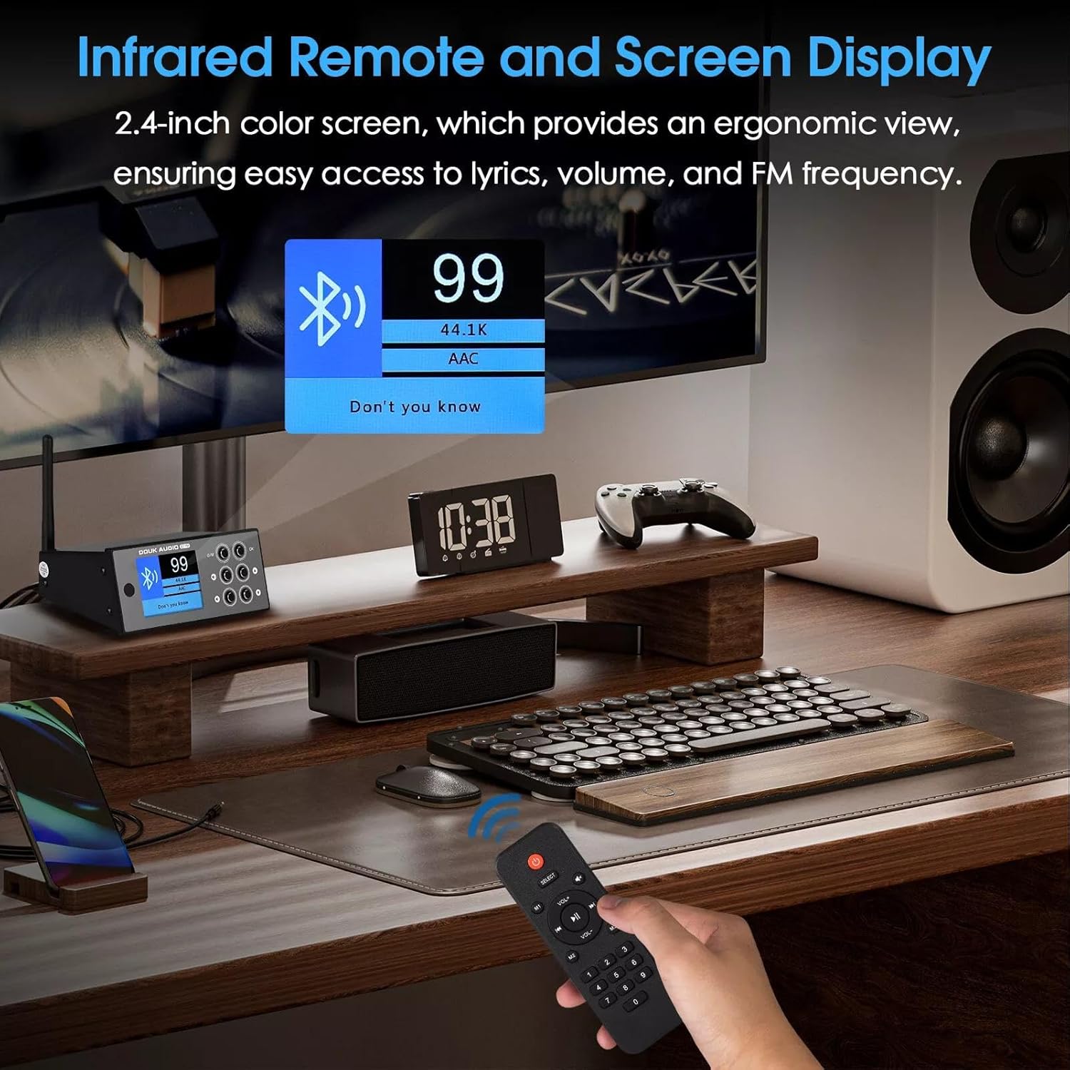 Douk Audio Mini HiFi Stereo Ricevitore DAC Bluetooth 5.1 - immagine 2