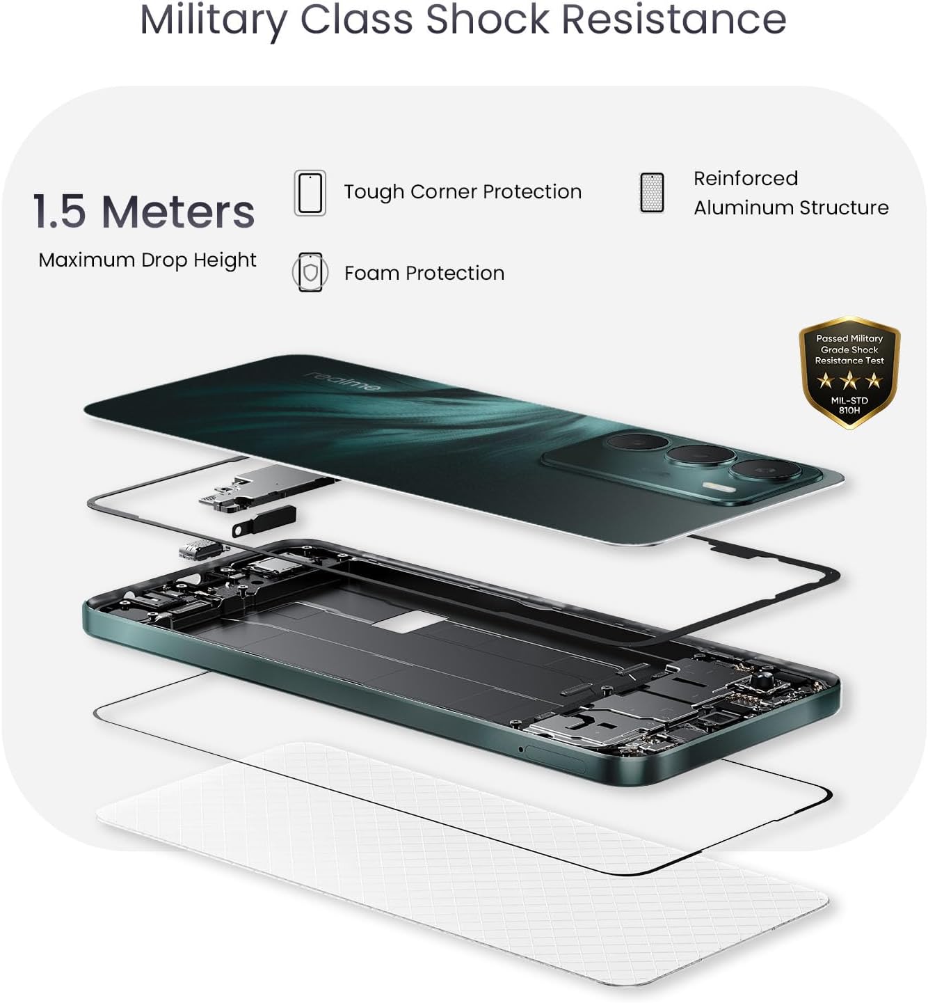 Realme C71 4G Smartphone 8+256GB Gufo del Bosco - immagine 8