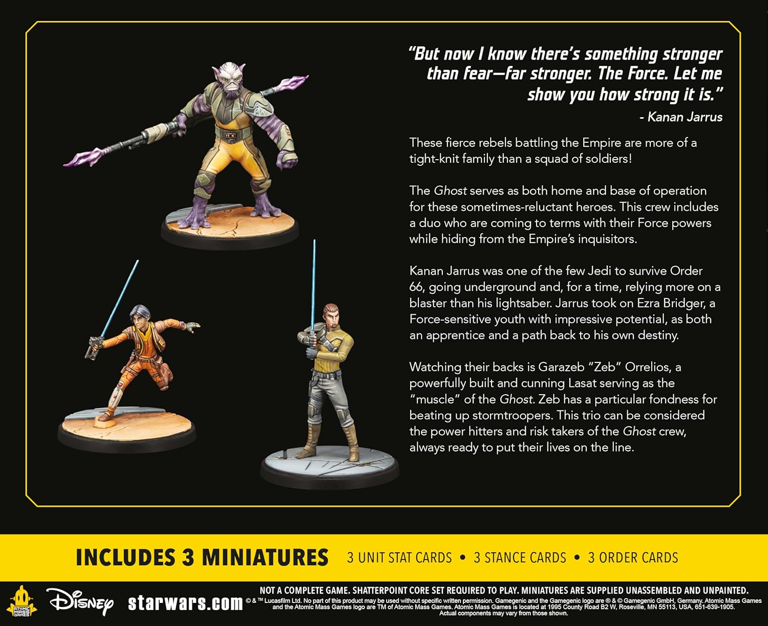 Atomic Mass Games Star Wars Shatterpoint - Stronger Than Fear - immagine 4