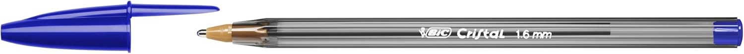 Bic Penne Blu a Sfera Cristal Large 1.6 mm (50 pz) - immagine 4