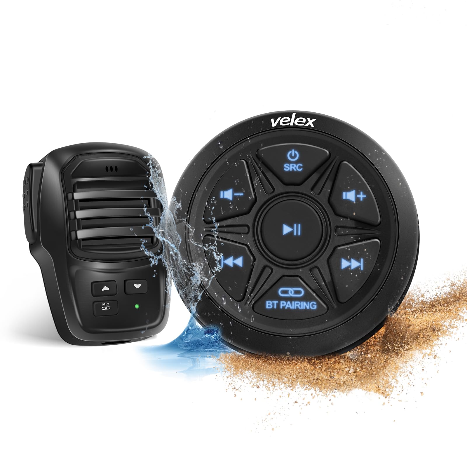 Velex Ricevitore Audio Bluetooth Amplificatore Marino