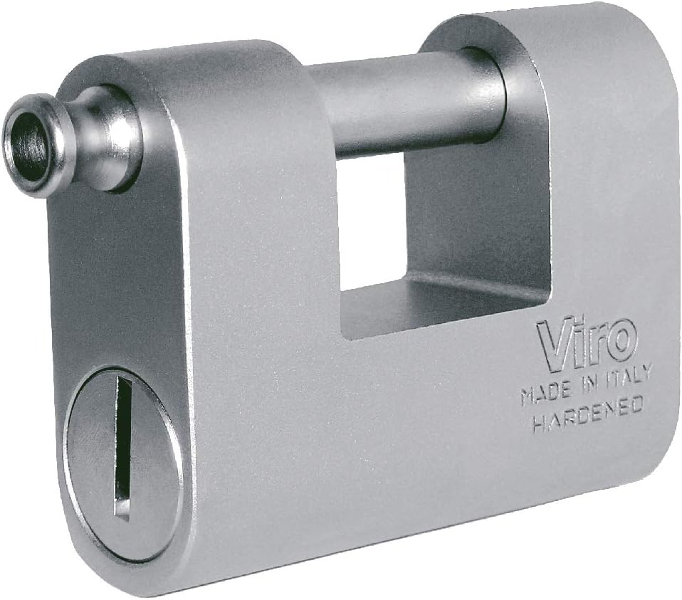 Viro 4154.69 EUROMONOLITH in KA (chiavi uguali fra loro), grigio, Base 87 mm