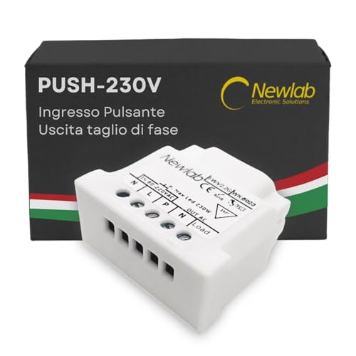 Astraled Dimmer Triac 220V Taglio di Fase Newlab PUSH-230V