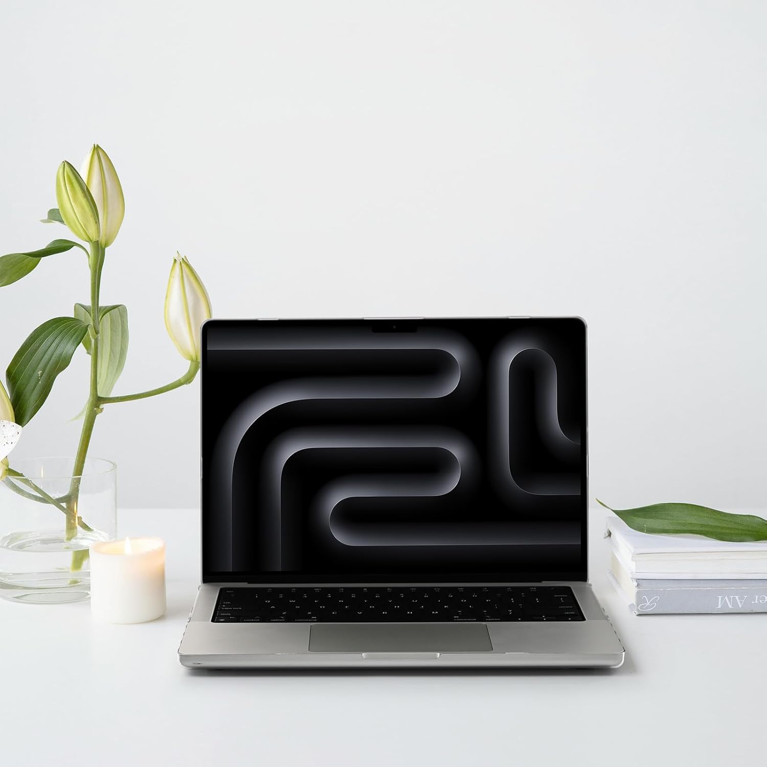 Eoocoo Cover per MacBook Pro 14 Pollici (2021-2024), Trasparente - immagine 8