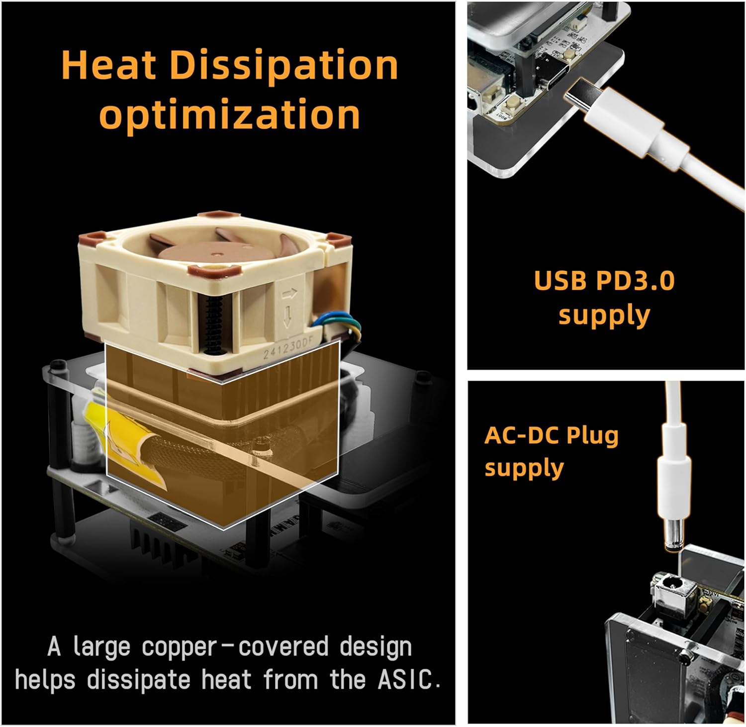 Heltec Bitcoin Miner 1.2TH/s BM1370 Chip - immagine 3