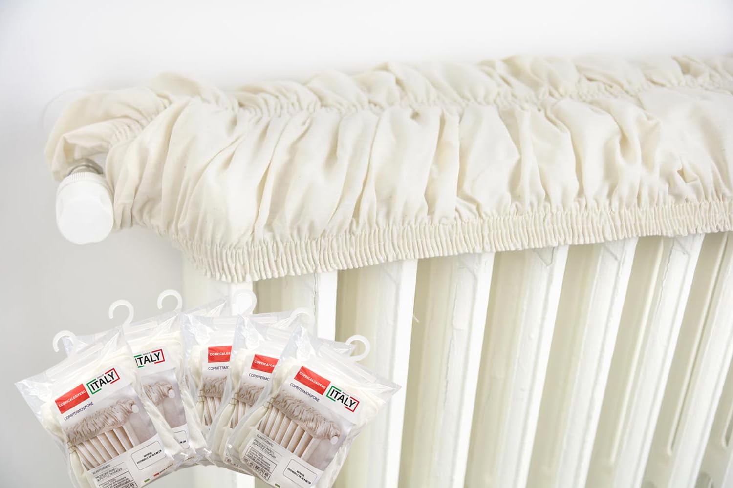 Copricalorifero Elasticizzato Beige Estensibile 40-80cm (6pz)