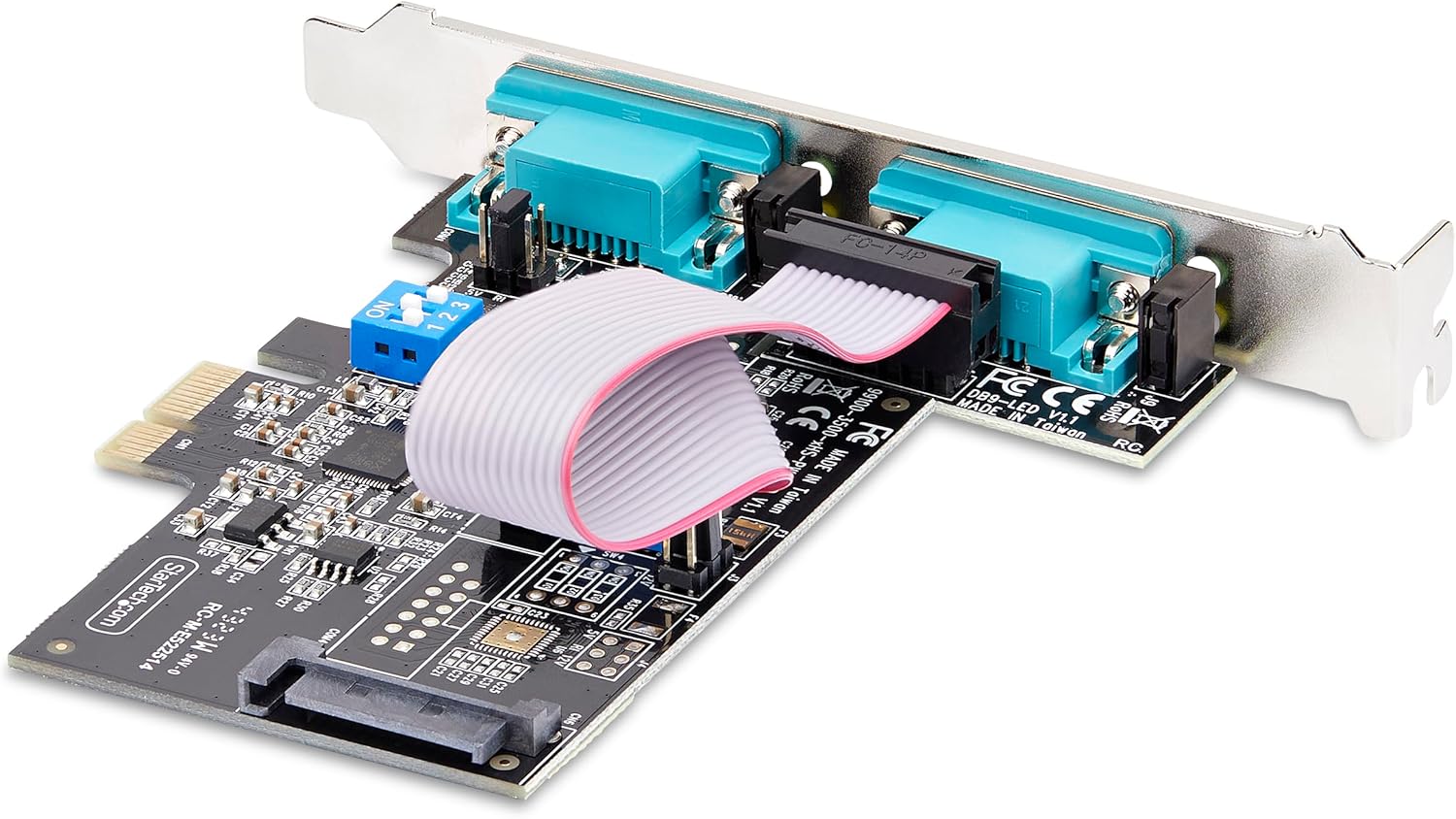 Startech.com Scheda Seriale PCIe a 2 porte RS232/RS422/RS485 - immagine 2