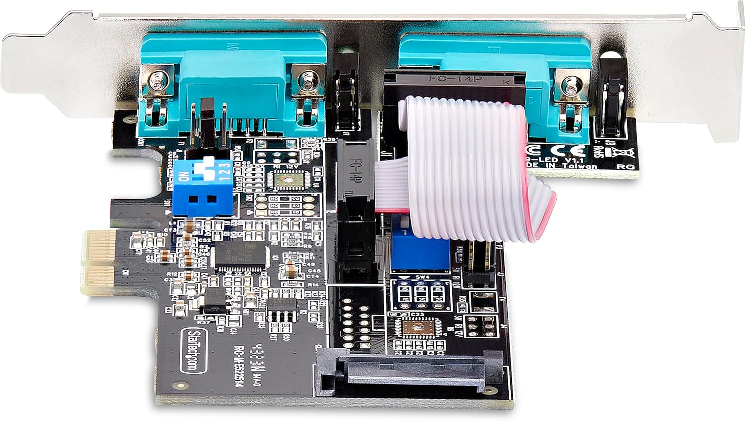 Startech.com Scheda Seriale PCIe a 2 porte RS232/RS422/RS485 - immagine 4