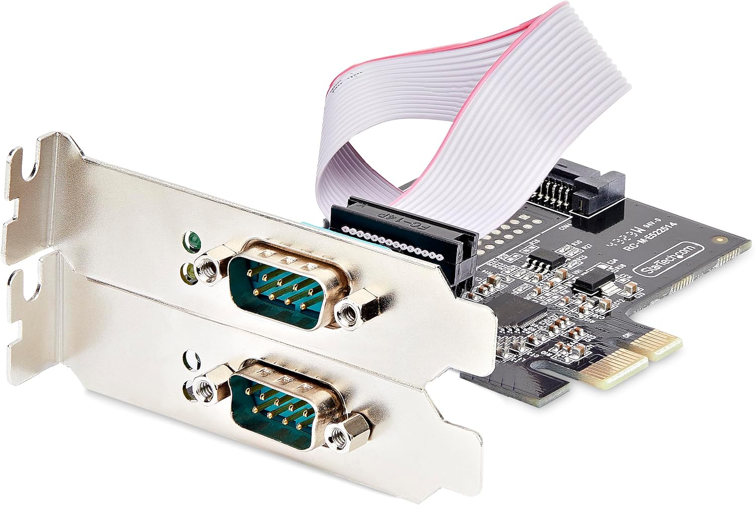 Startech.com Scheda Seriale PCIe a 2 porte RS232/RS422/RS485 - immagine 6