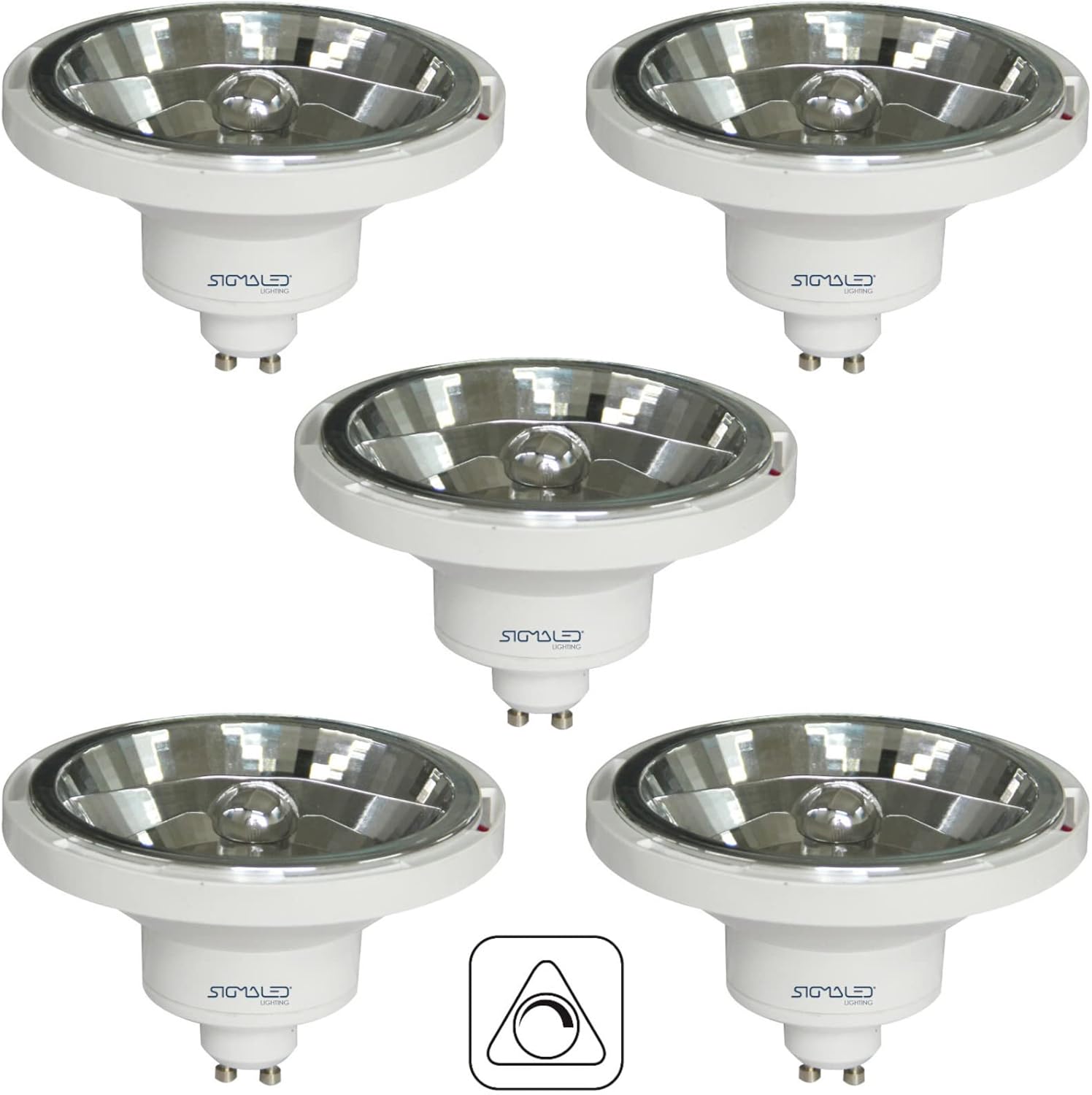 Sigmaled Lighting - Faretto LED AR111 GU10 Dimmerabile - immagine 1