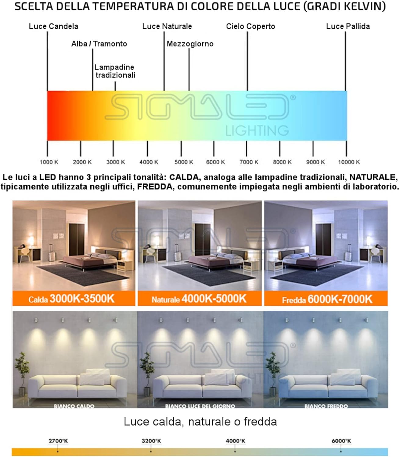 Sigmaled Lighting - Faretto LED AR111 GU10 Dimmerabile - immagine 4