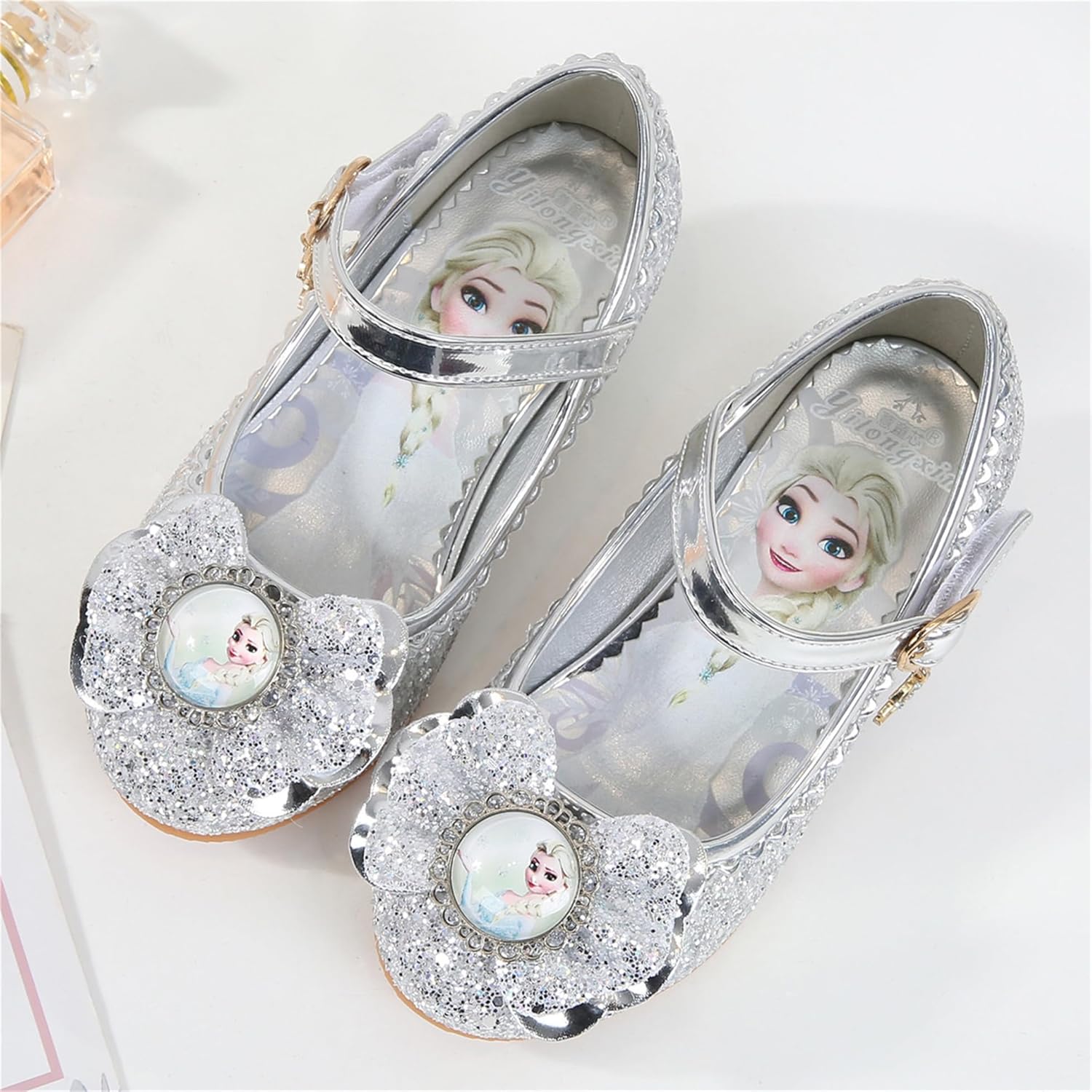 New front Principessa Scarpe Festive Scarpe col Tacco da Principessa per Bambina Buona qualità Partito Scarpe Principessa Scarpe Eleganti - immagine 7