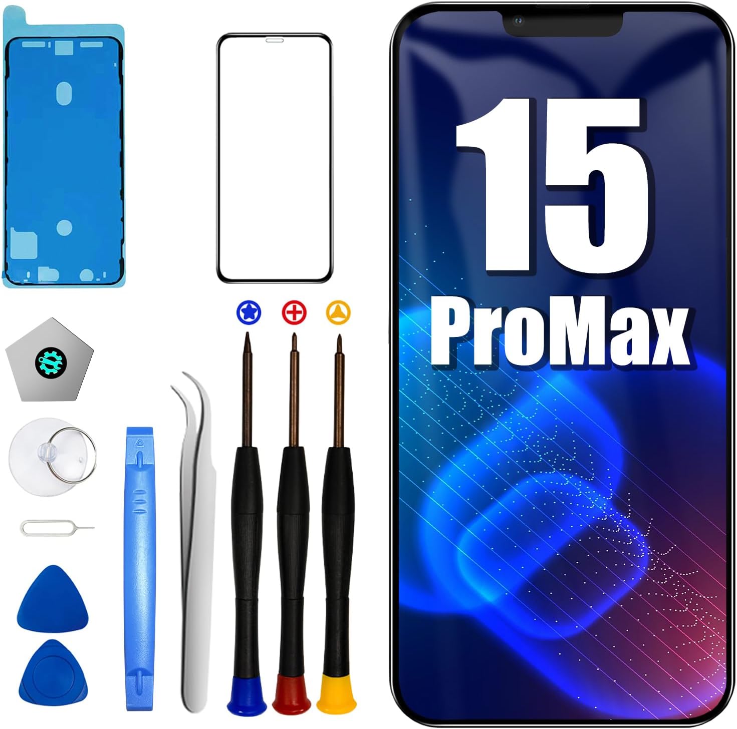 DTD iPhone 15 PRO Max Schermo di Ricambio 6,7 Pollici - immagine 1