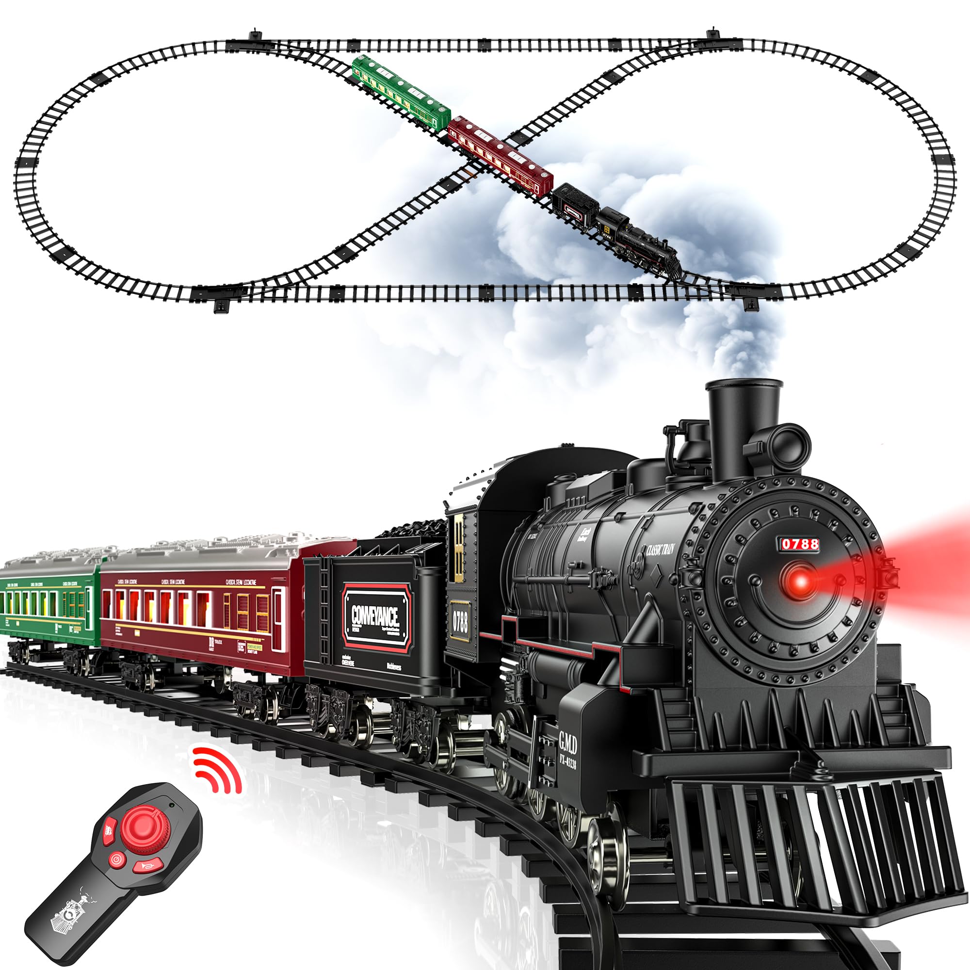 Hot Bee Set Ferroviario Natalizio Ricaricabile