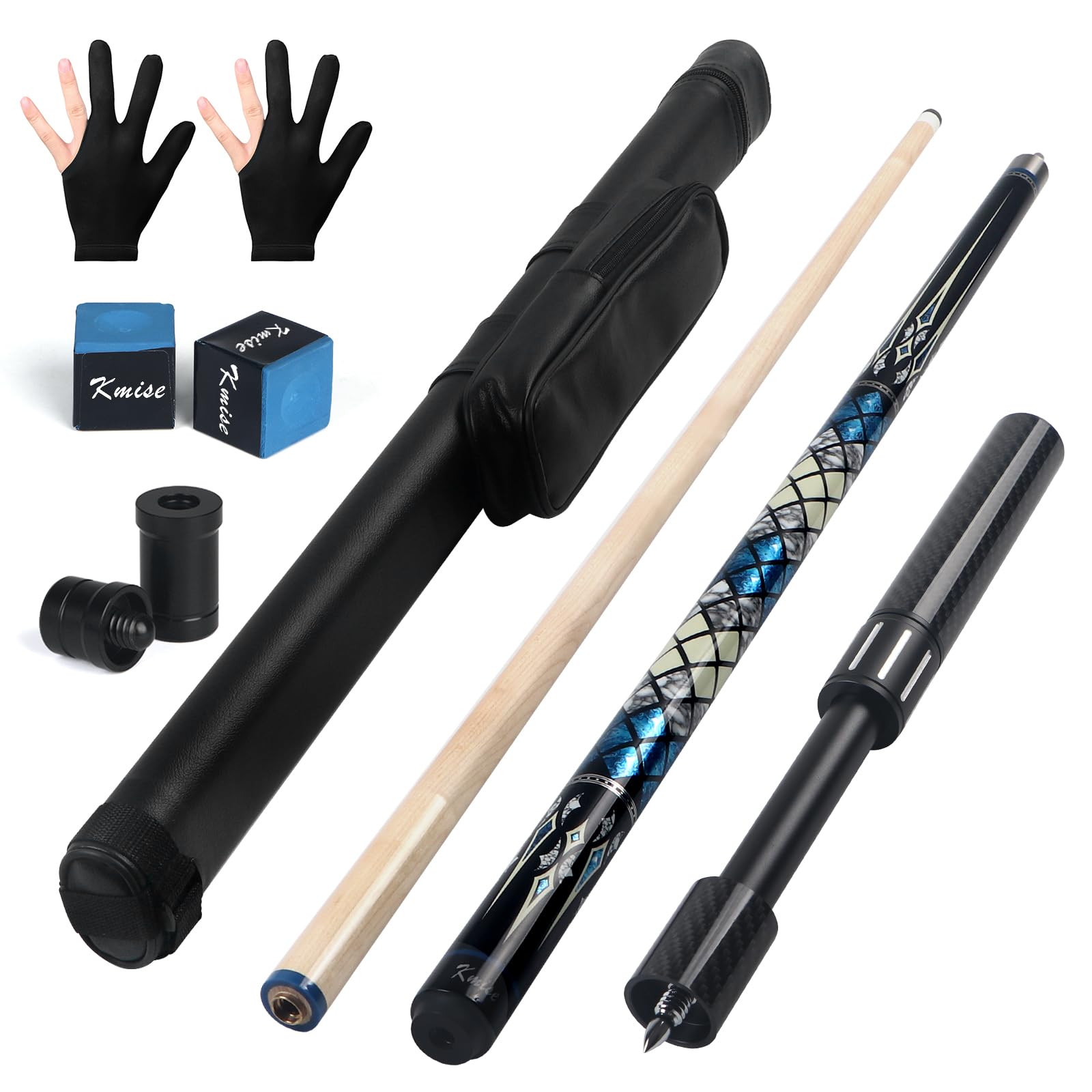 Kmise Bastone Stecca Biliardo Acero Canadese Professionale