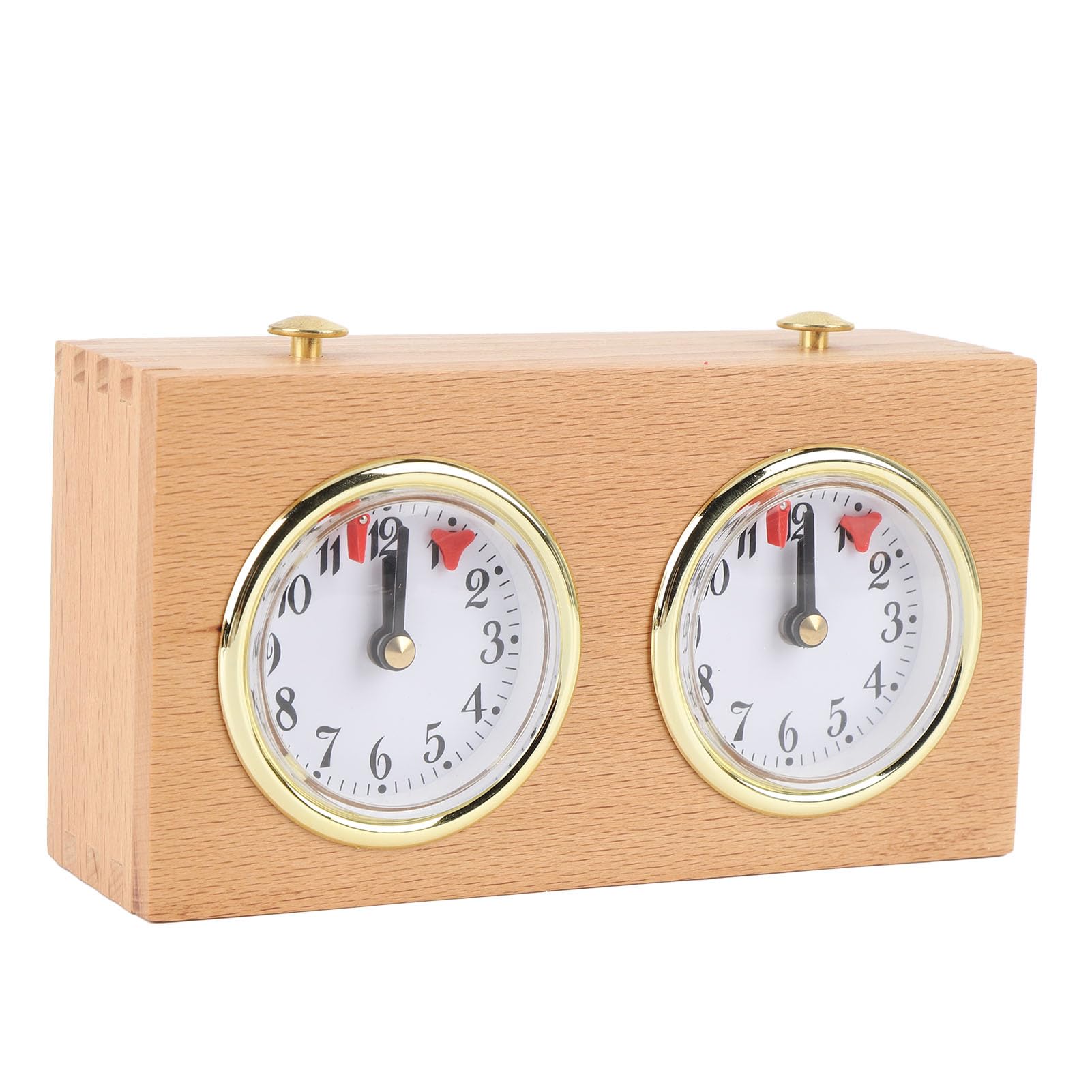 Orologio da Scacchi Analogico in Legno Retrò