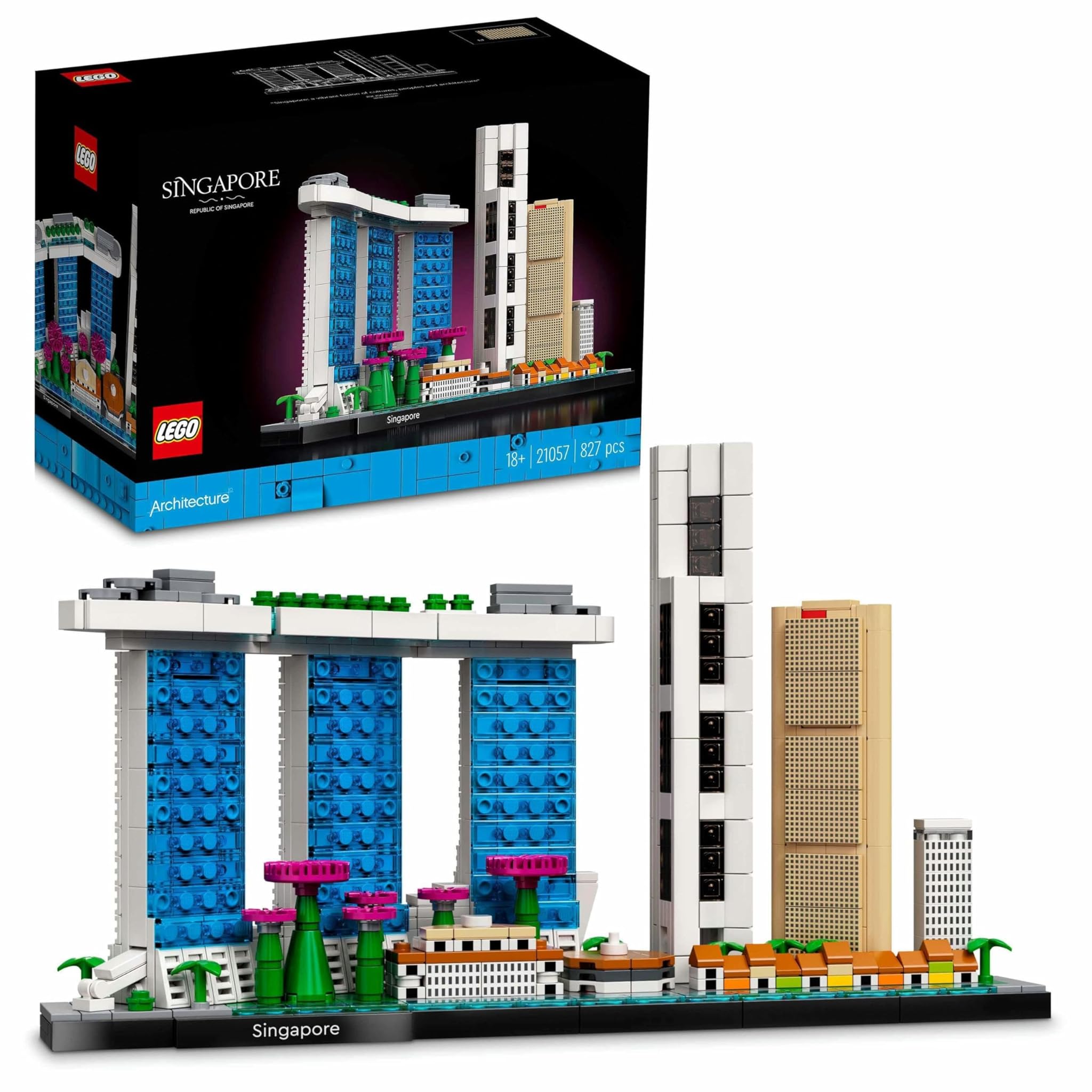Lego Architecture Singapore - Kit Modellismo 21057