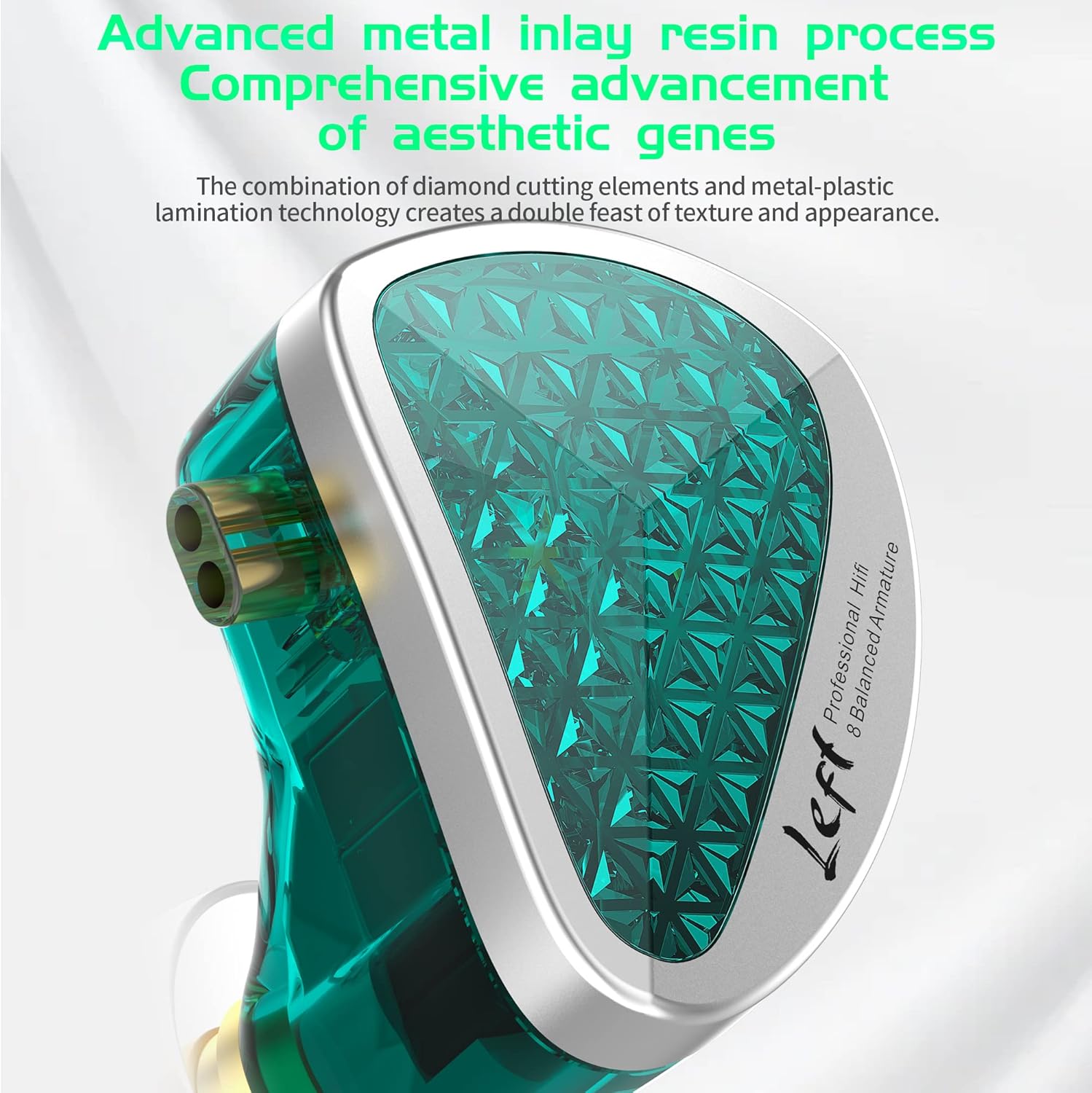 Yinyoo KZ AS16 PRO - Cuffie In-Ear Cablate con 8 Driver - immagine 2