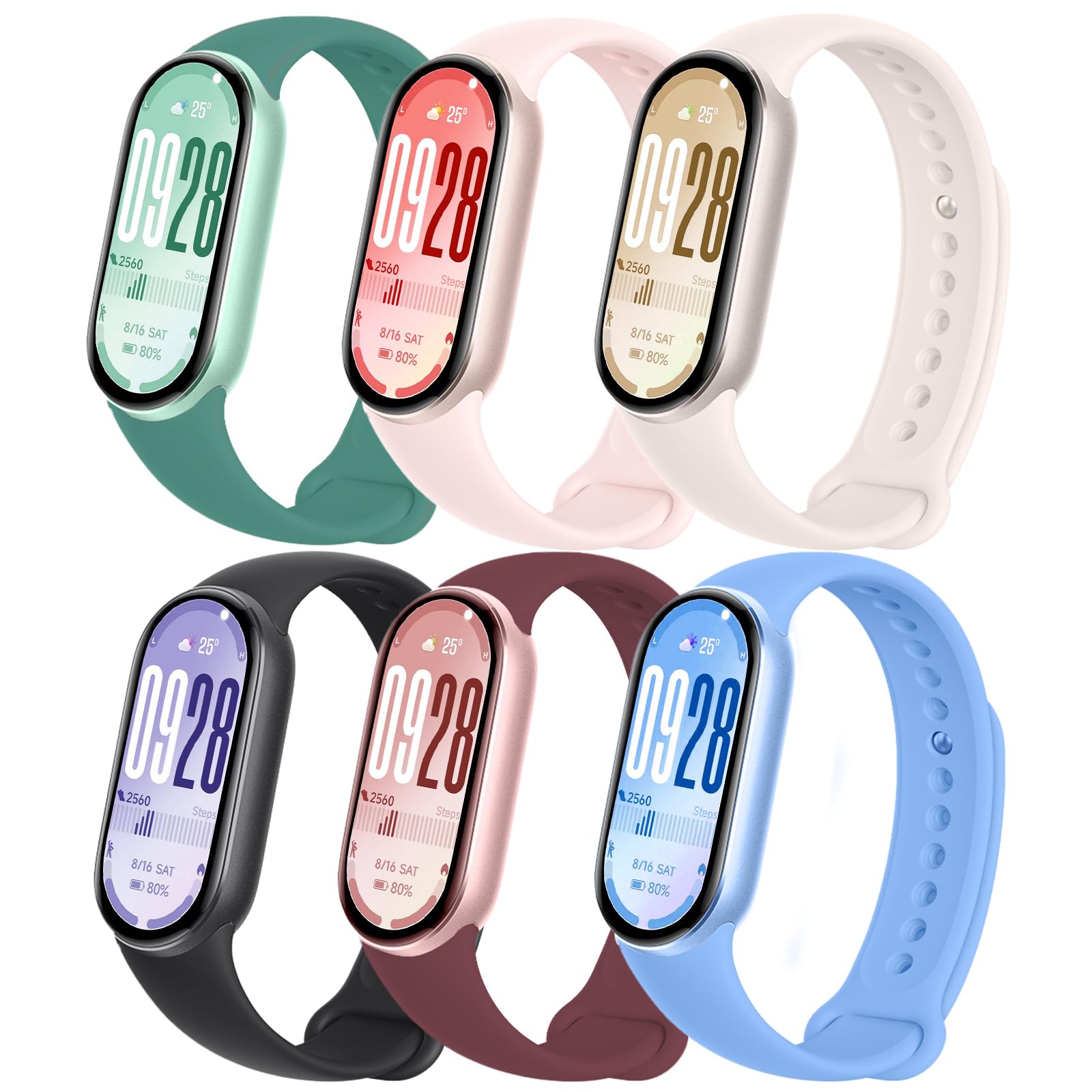 Nero/Blu/Rosa/Galassia/Verde/Borgogna