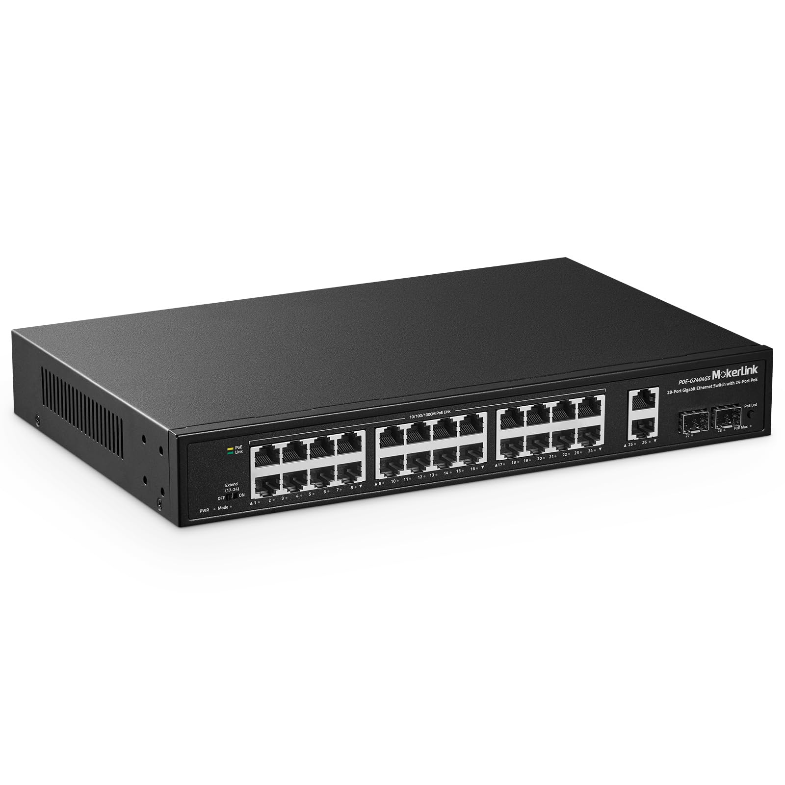Mokerlink Switch 28 Porte Gigabit PoE+ 300W